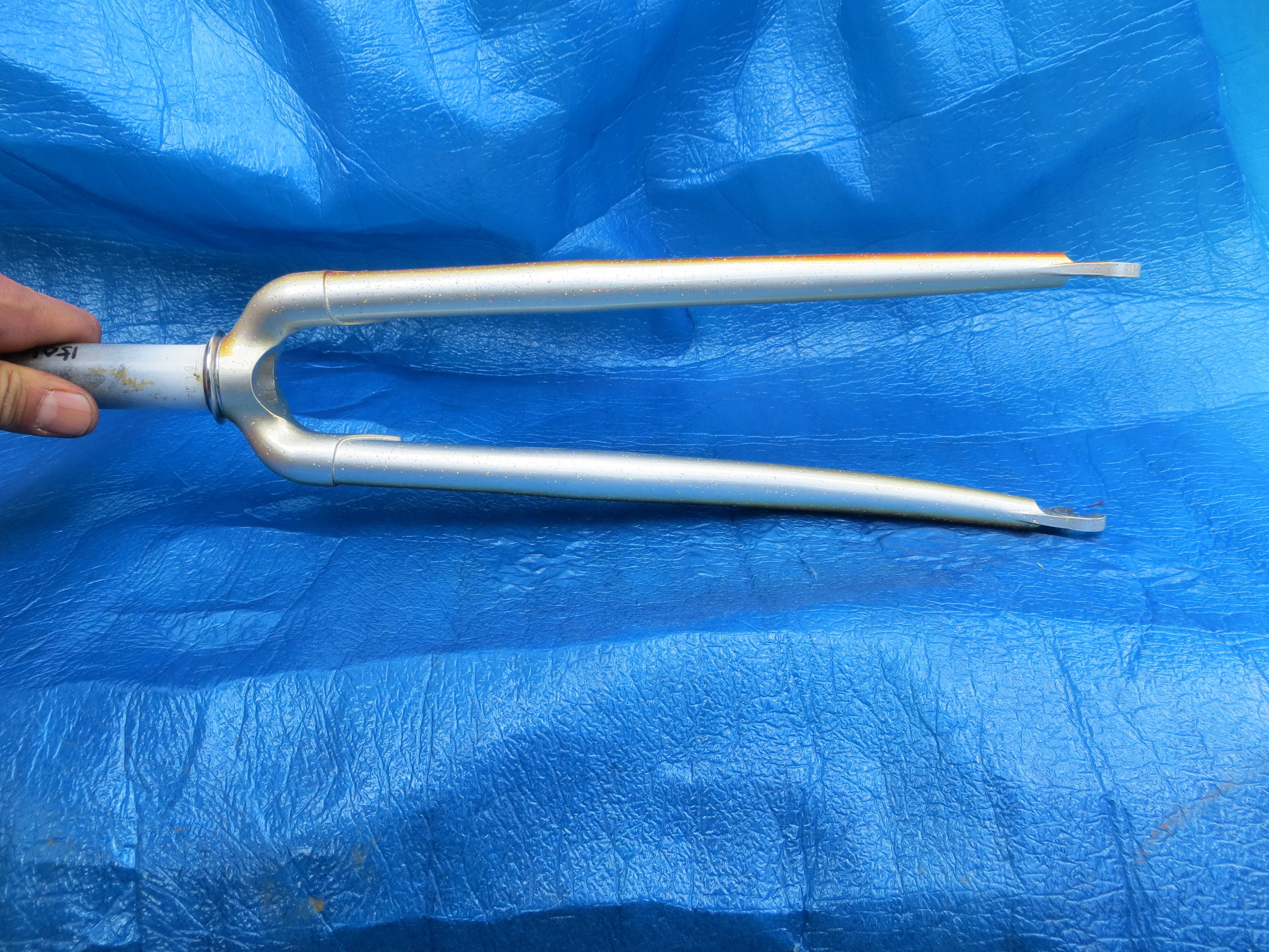 Bridgestone Columbus Max Front Fork 142mm Steering Column Length /9mm Axle Slot - Image 2
