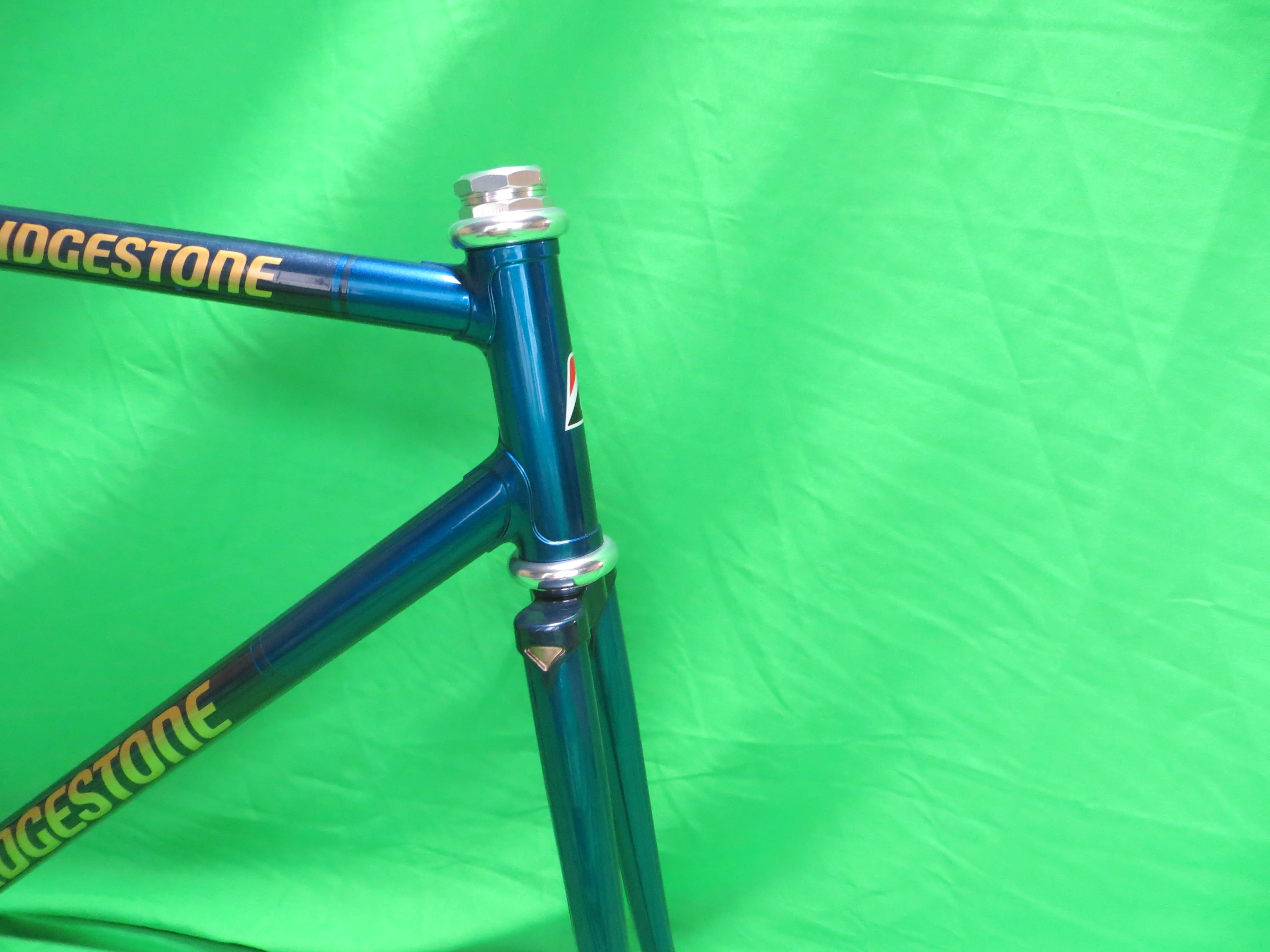 Bridgestone Dedacciai Zero Uno  // Deep Blue Metallic // 52cm - Image 9
