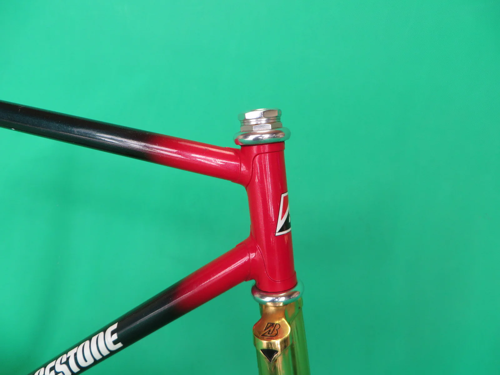 Bridgestone | gold/green-red fade| 52.5cm - Image 8