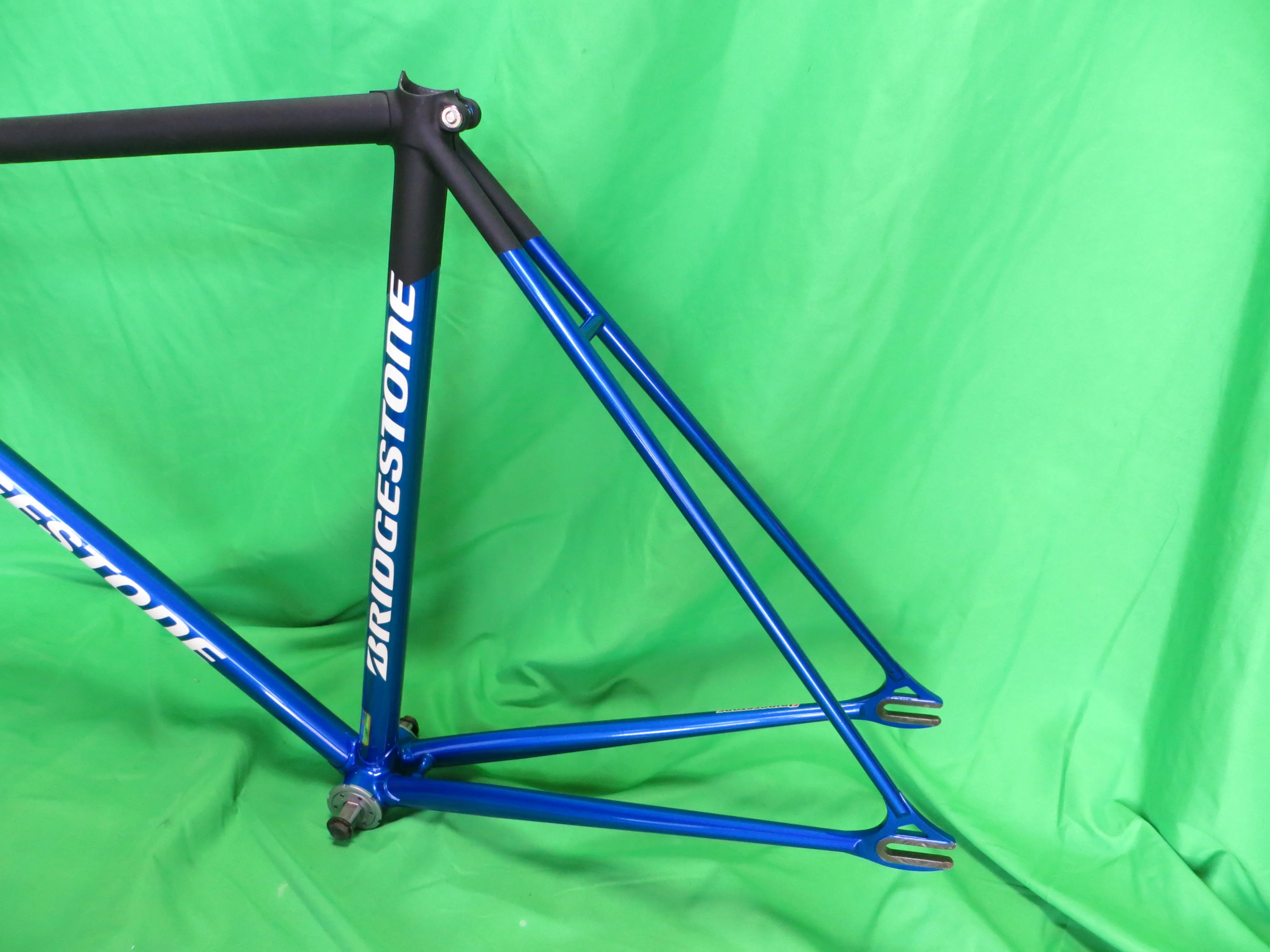 Bridgestone Columbus Max Fork// Matte Black / Deep Blue Metallic Two Tone // 50.5cm //231003 - Image 8
