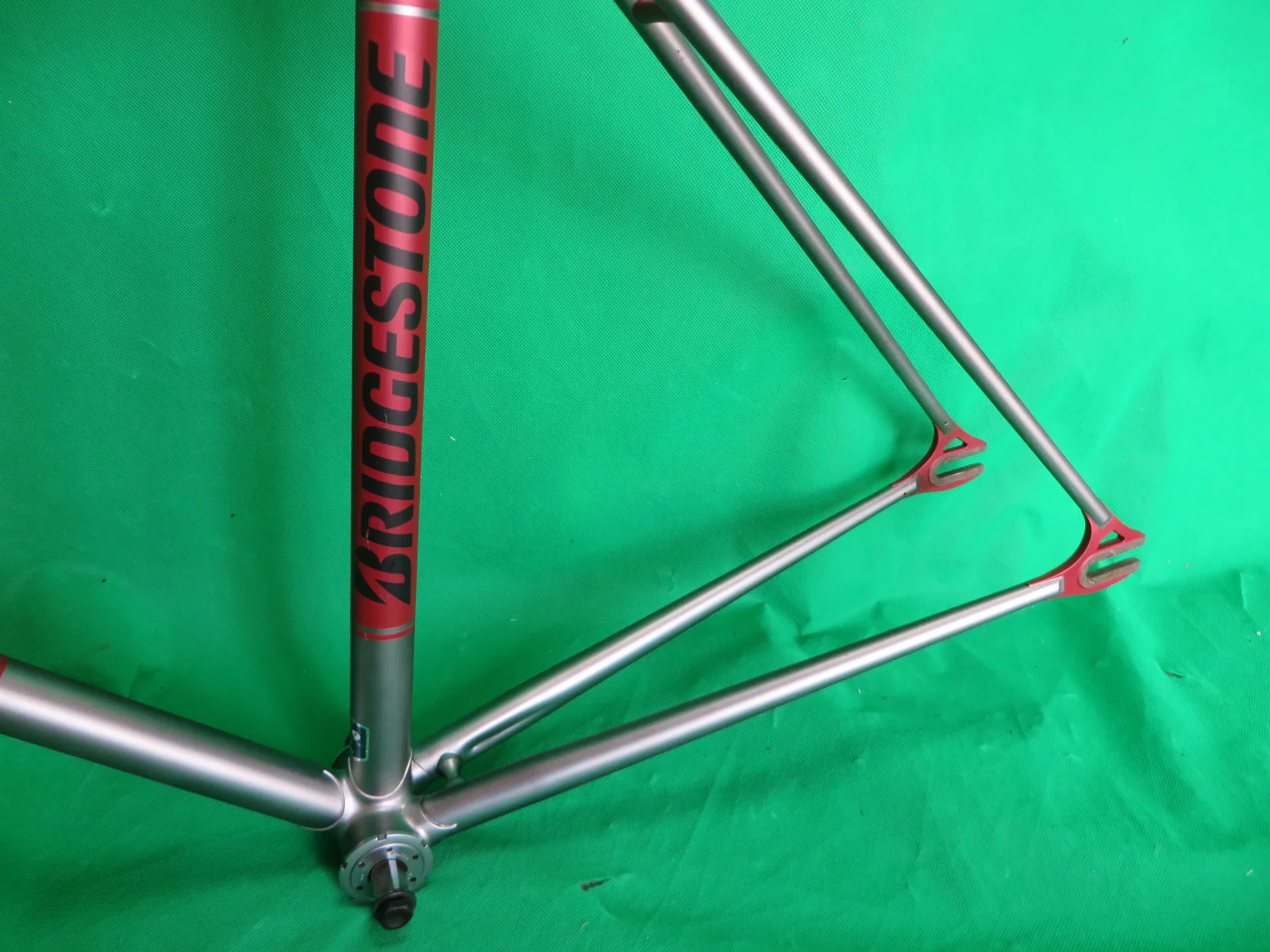 BRIDGESTONE // Matte Silver / Matte Wine Red Two Tone // Kasei 019 // 48.5cm - Image 8