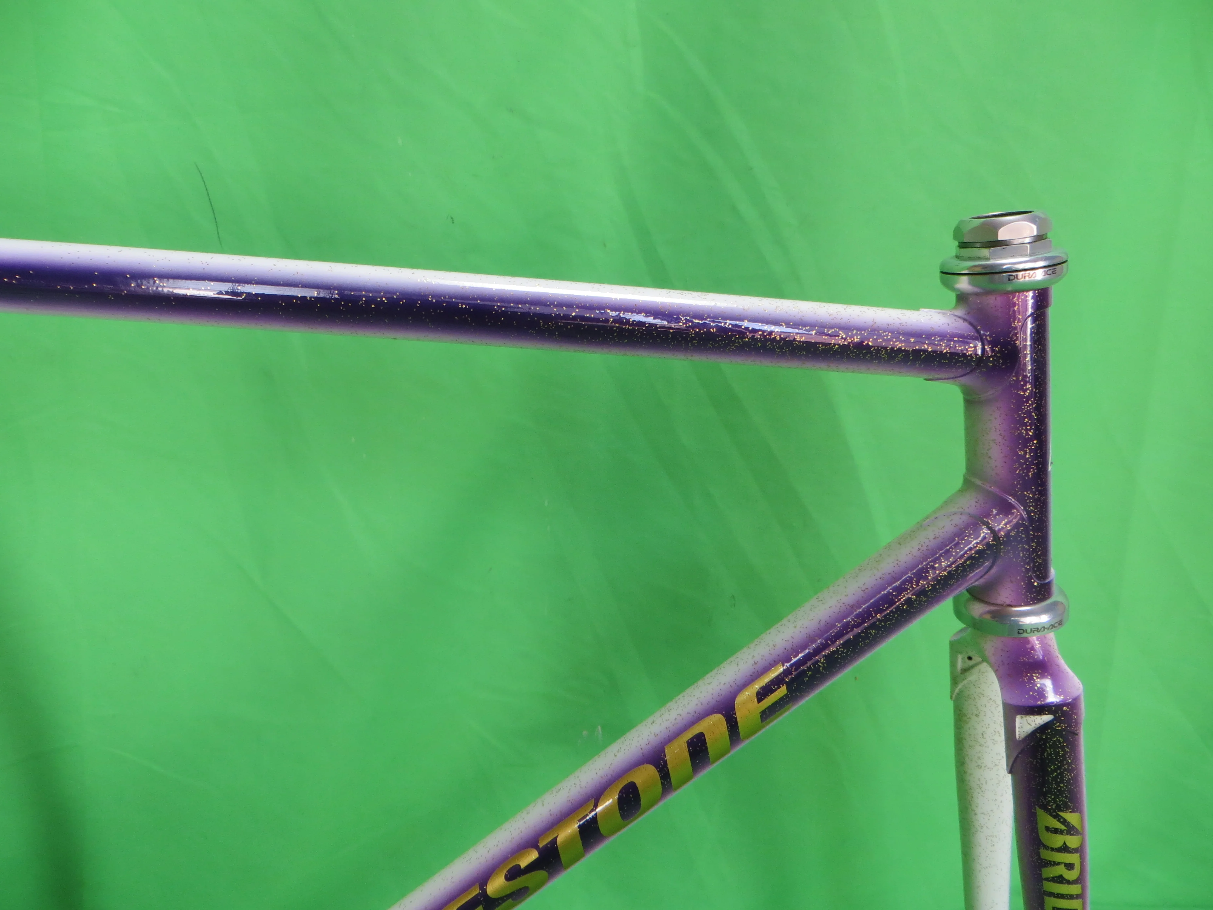 Bridgestone // Purple White Fade with Gold Flake // 51.5cm #2 - Image 11