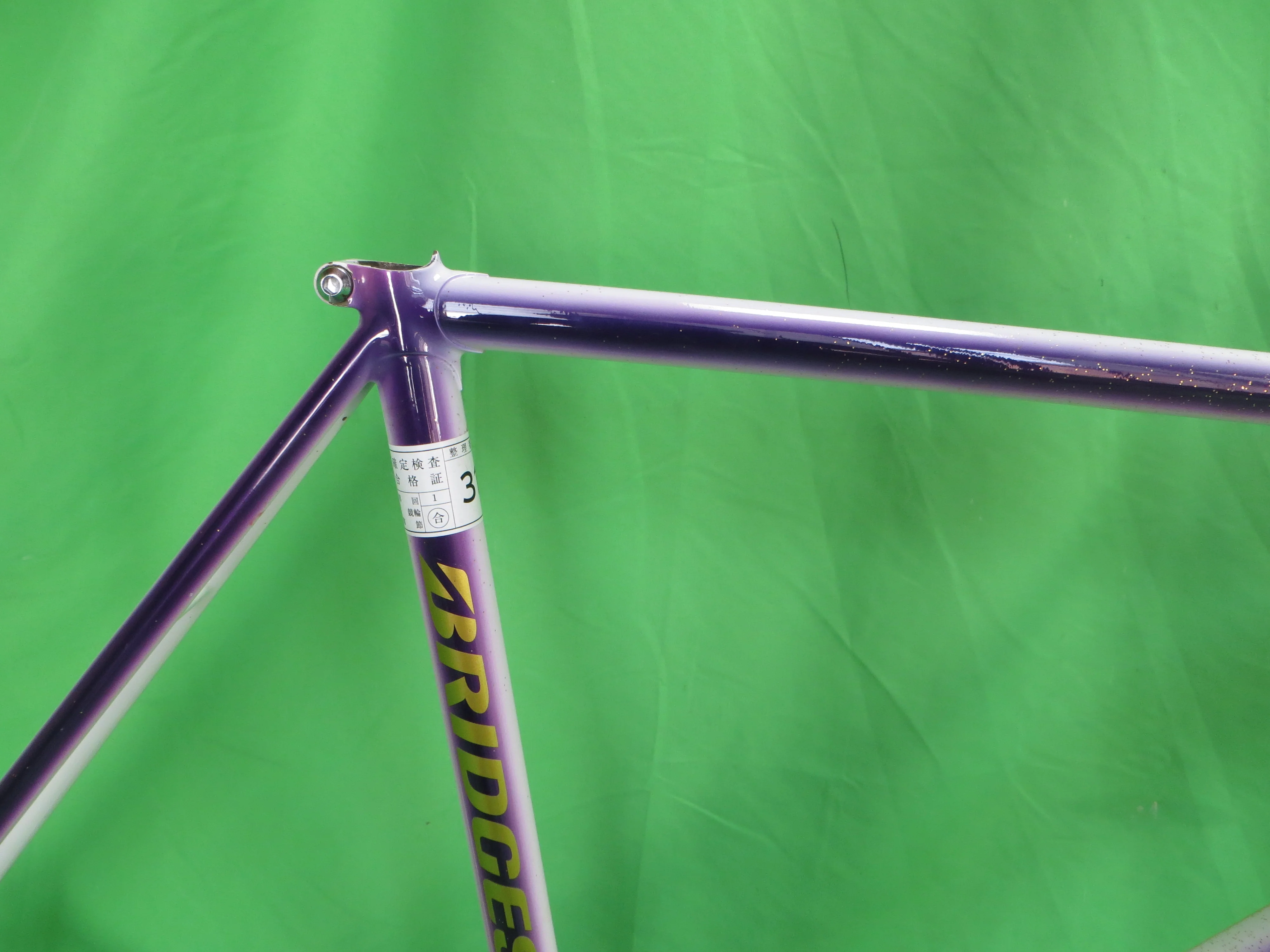 Bridgestone // Purple White Fade with Gold Flake // 51.5cm #2 - Image 12