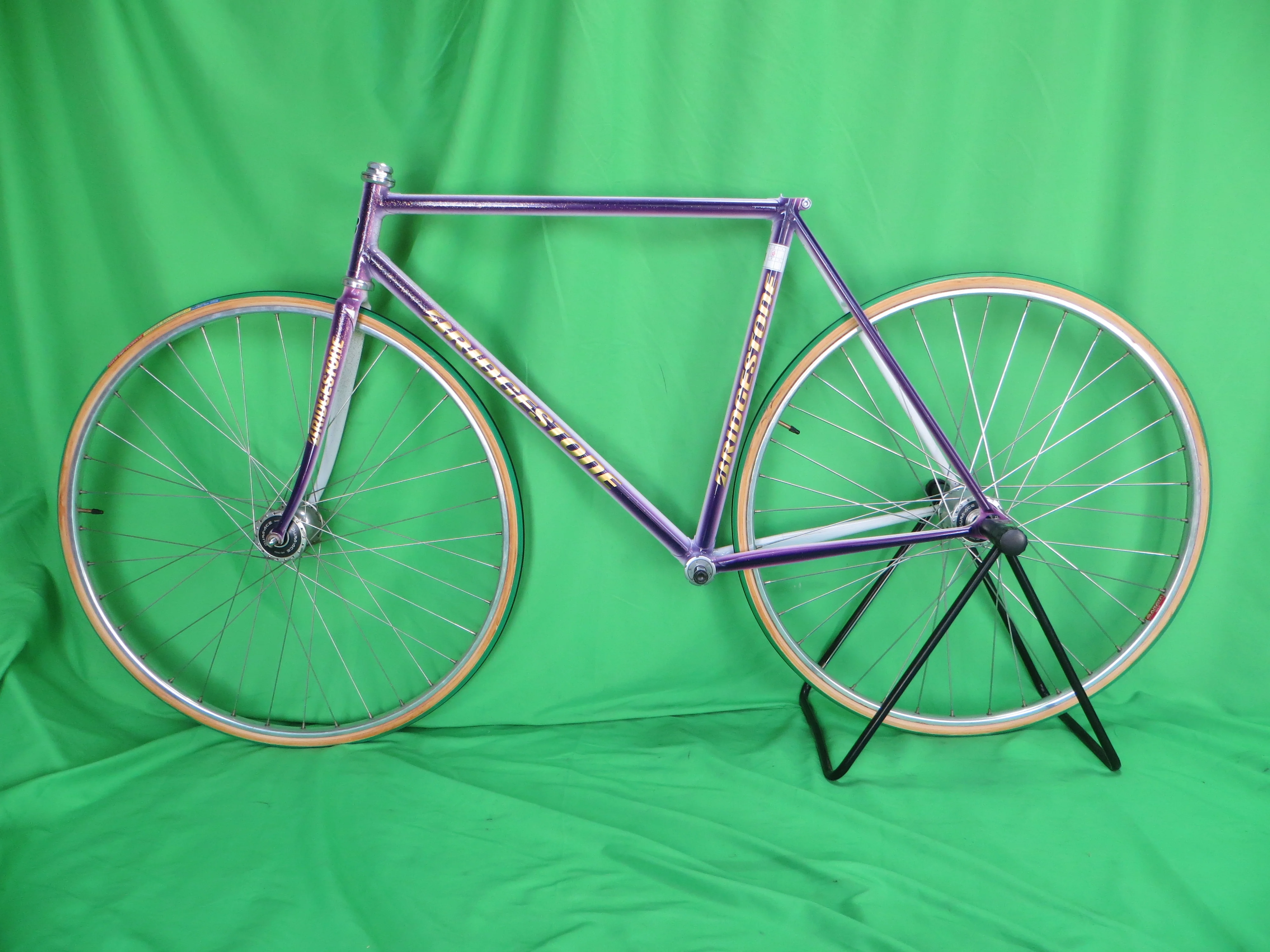 Bridgestone // Purple White Fade with Gold Flake // 51.5cm #2 - Image 16