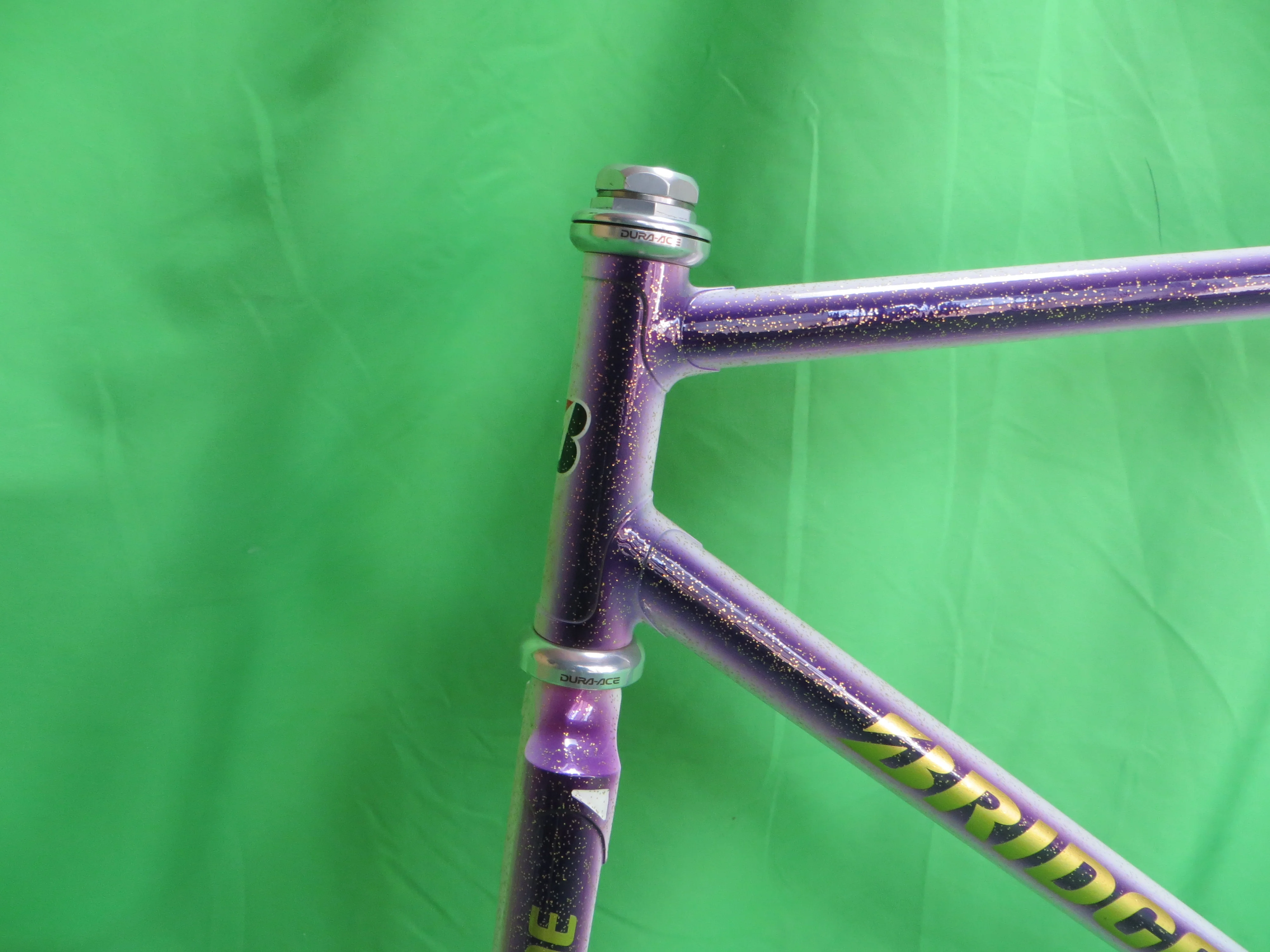 Bridgestone // Purple White Fade with Gold Flake // 51.5cm #2 - Image 2