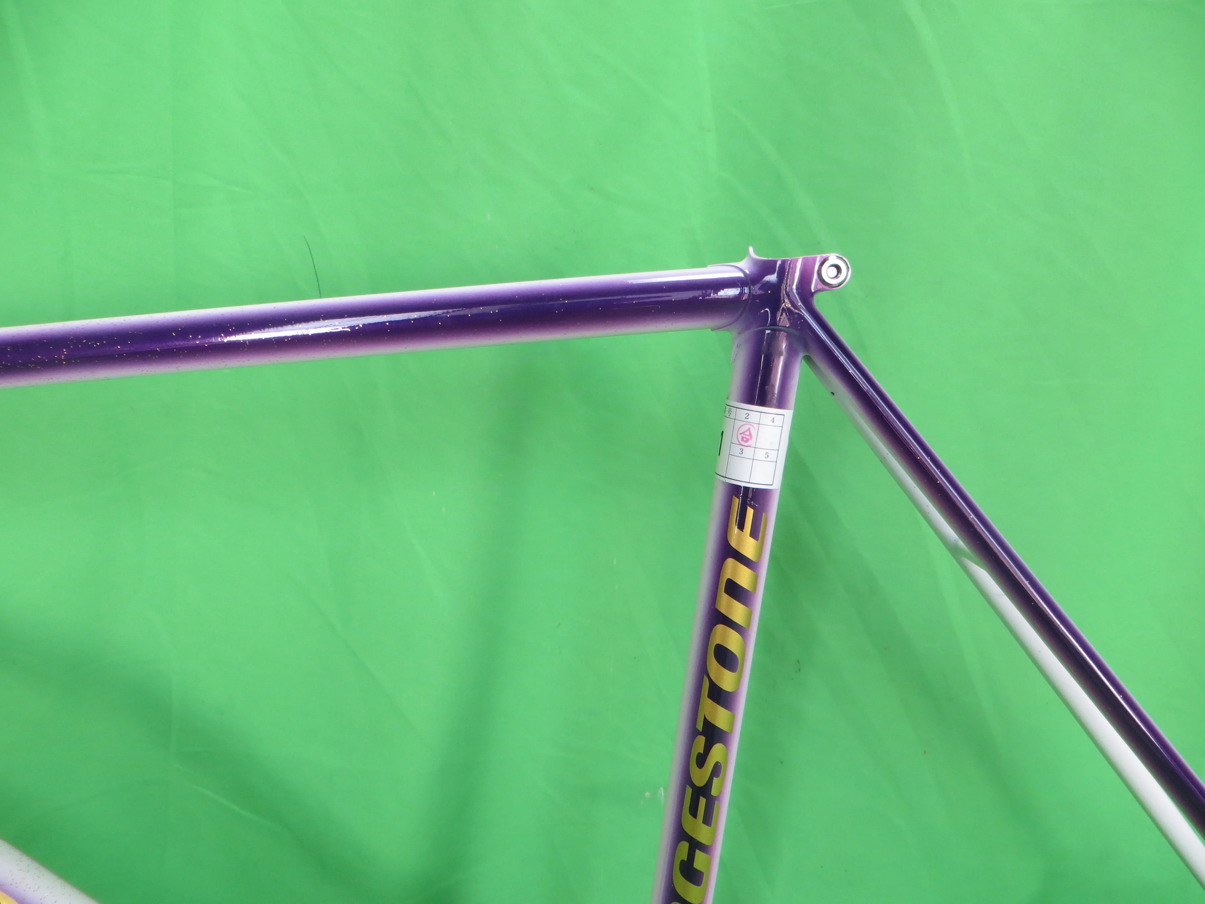 Bridgestone // Purple White Fade with Gold Flake // 51.5cm #2 - Image 5