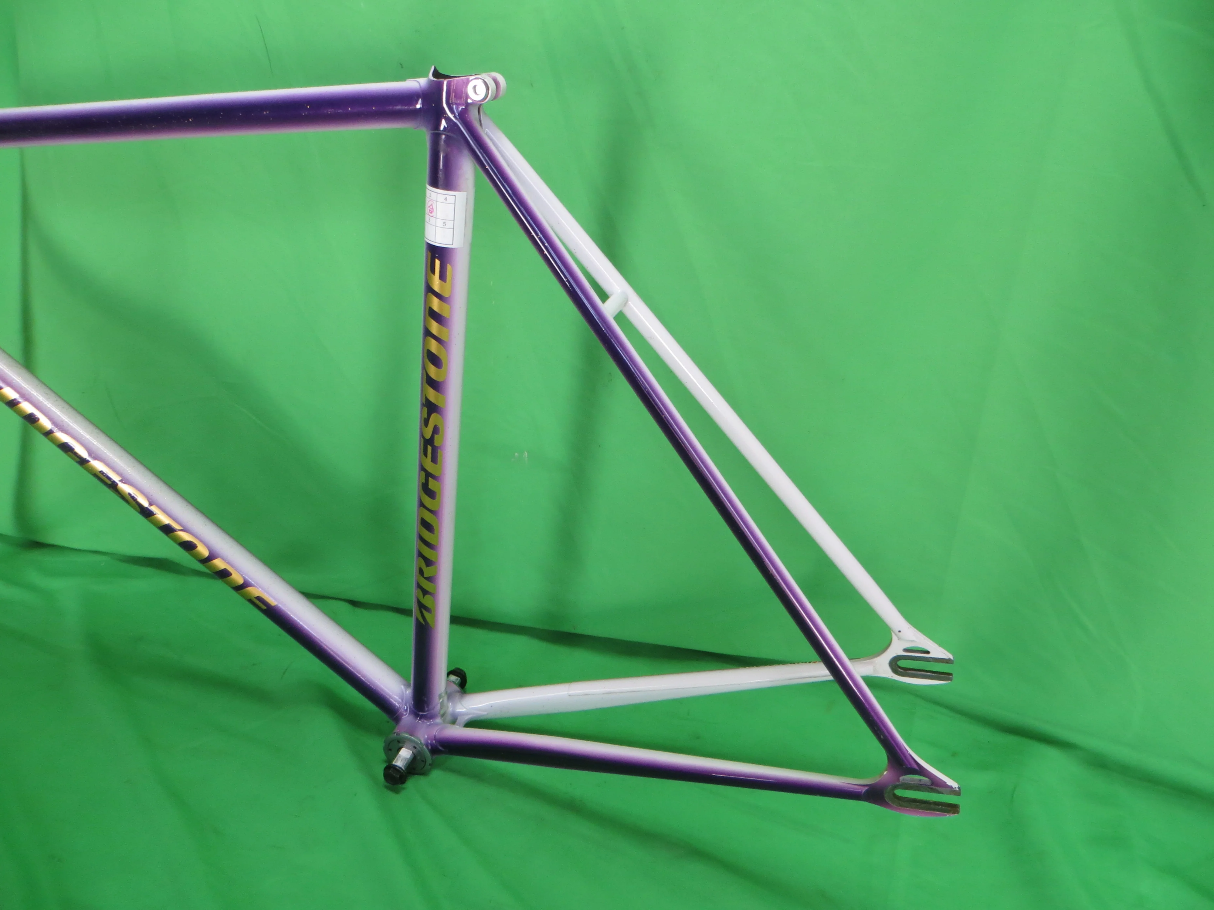 Bridgestone // Purple White Fade with Gold Flake // 51.5cm #2 - Image 8