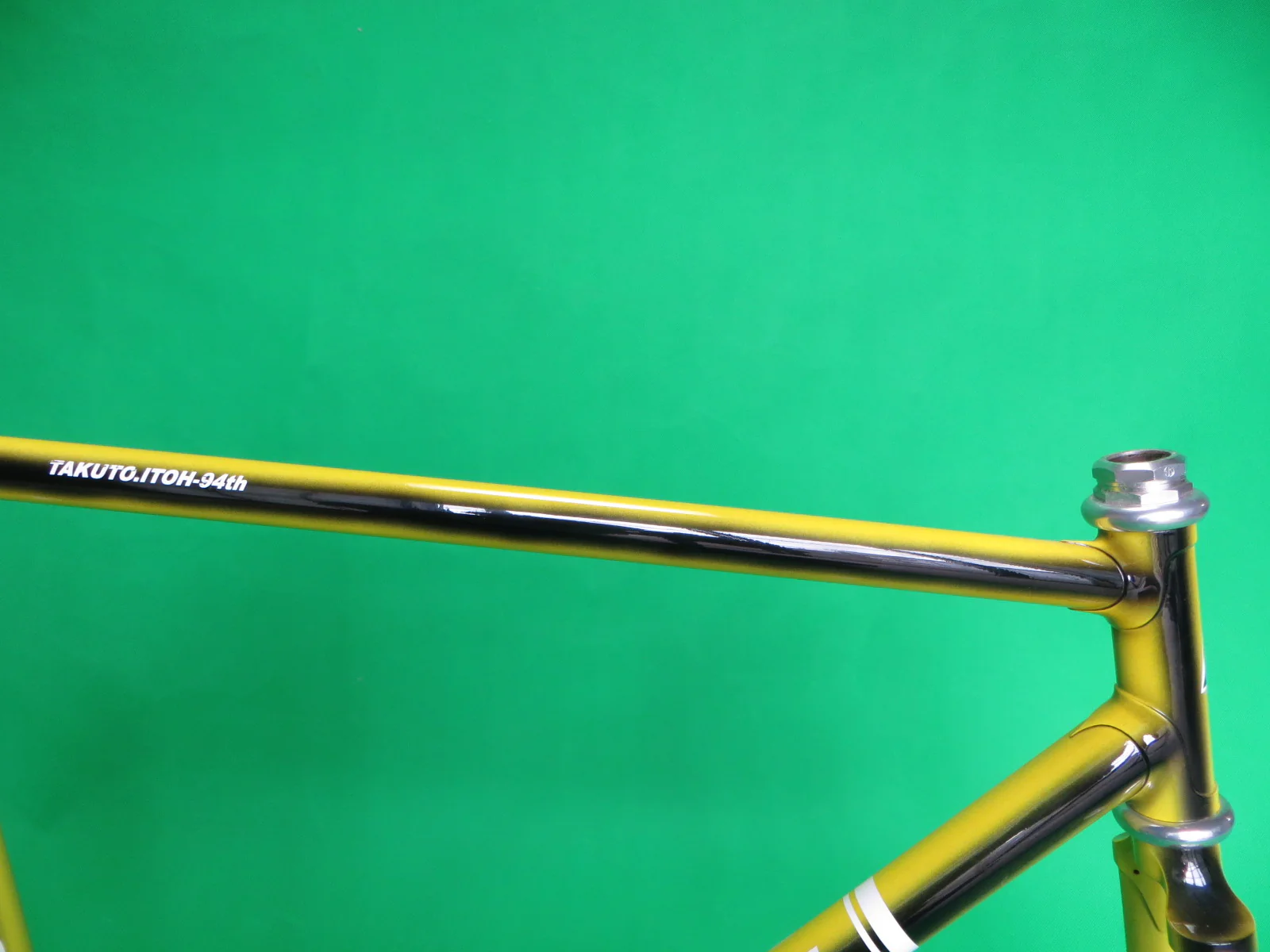 Bridgestone /// Yellow Black Fade  /// Dedacciai Zero Uno /// 52cm - Image 11