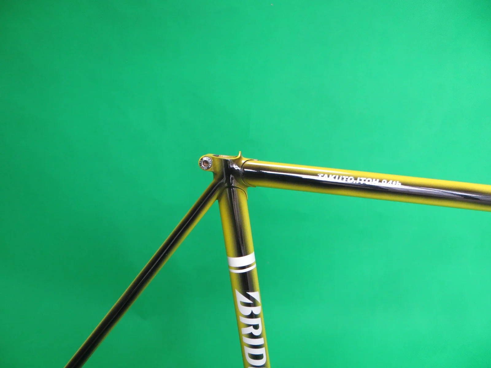 Bridgestone /// Yellow Black Fade  /// Dedacciai Zero Uno /// 52cm - Image 12