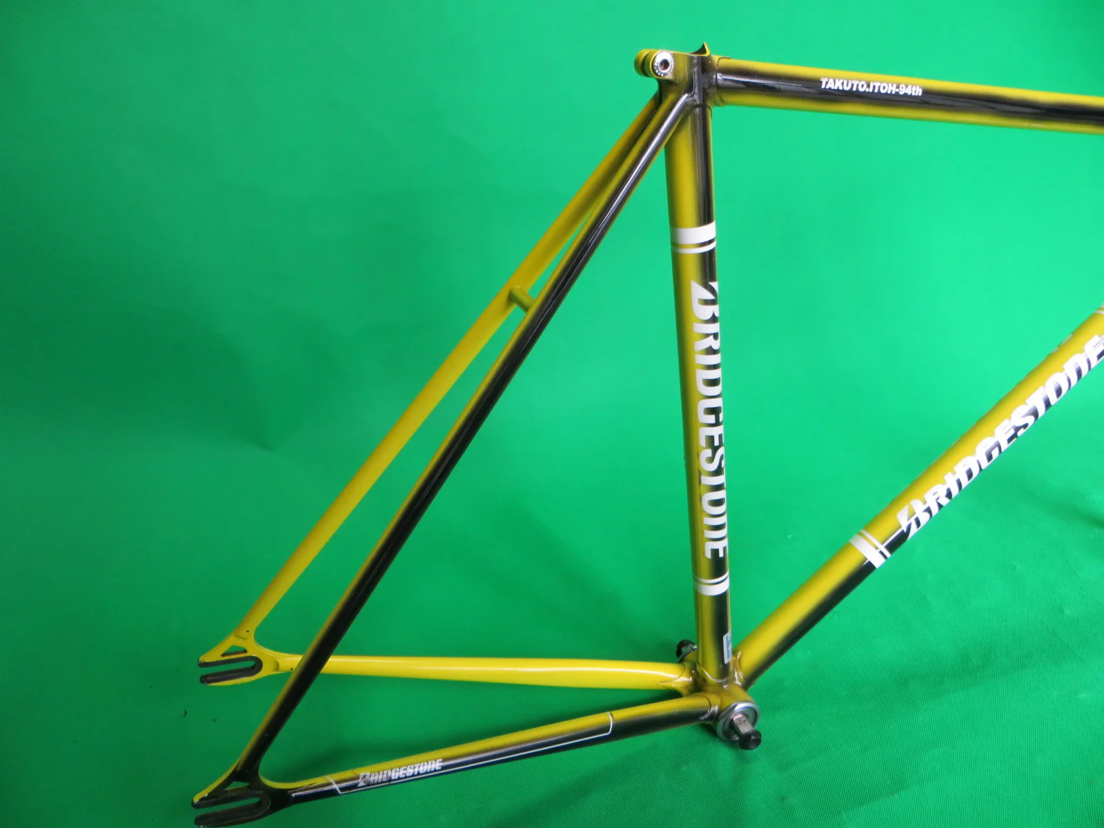 Bridgestone /// Yellow Black Fade  /// Dedacciai Zero Uno /// 52cm - Image 15