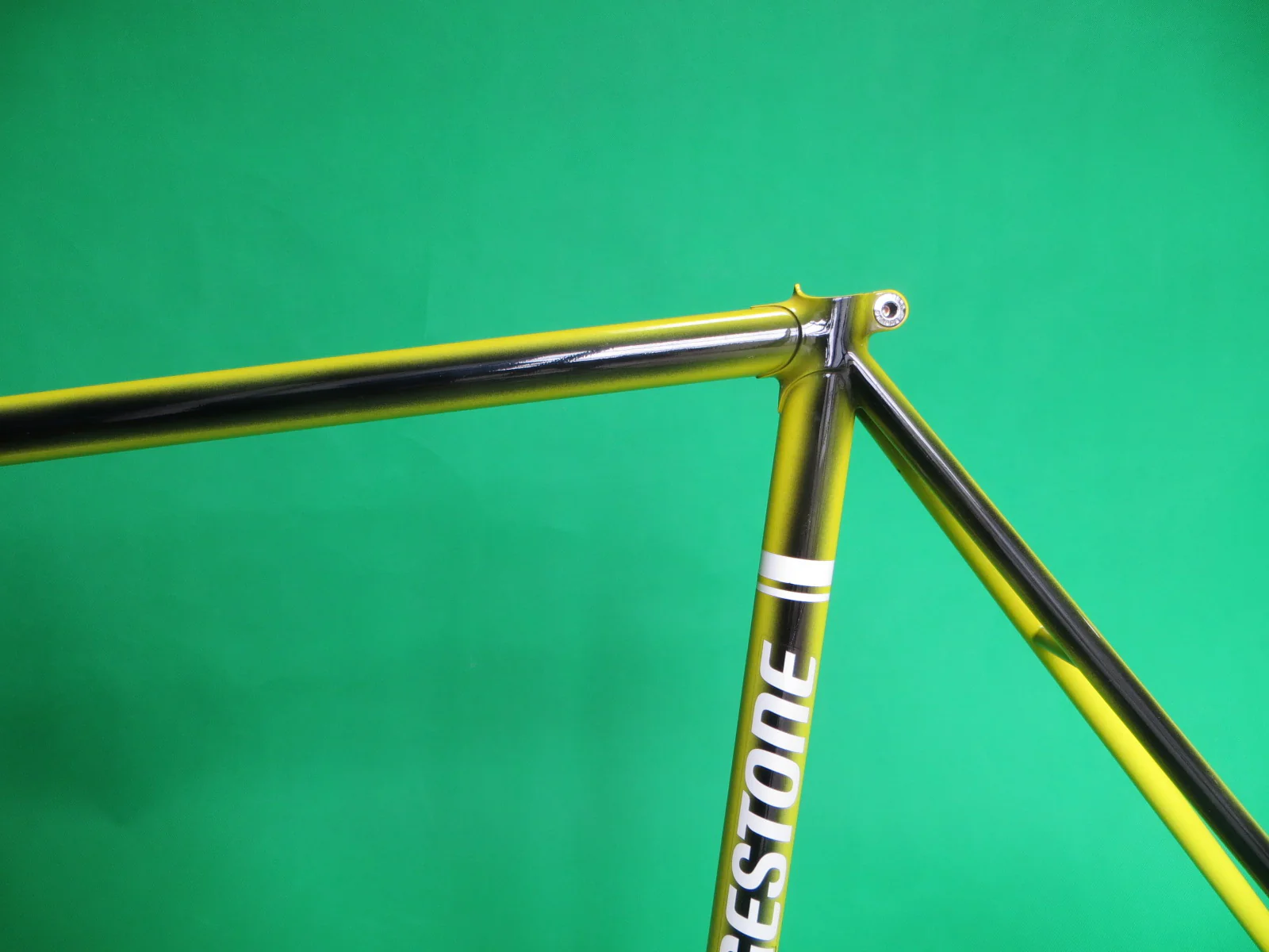 Bridgestone /// Yellow Black Fade  /// Dedacciai Zero Uno /// 52cm - Image 5