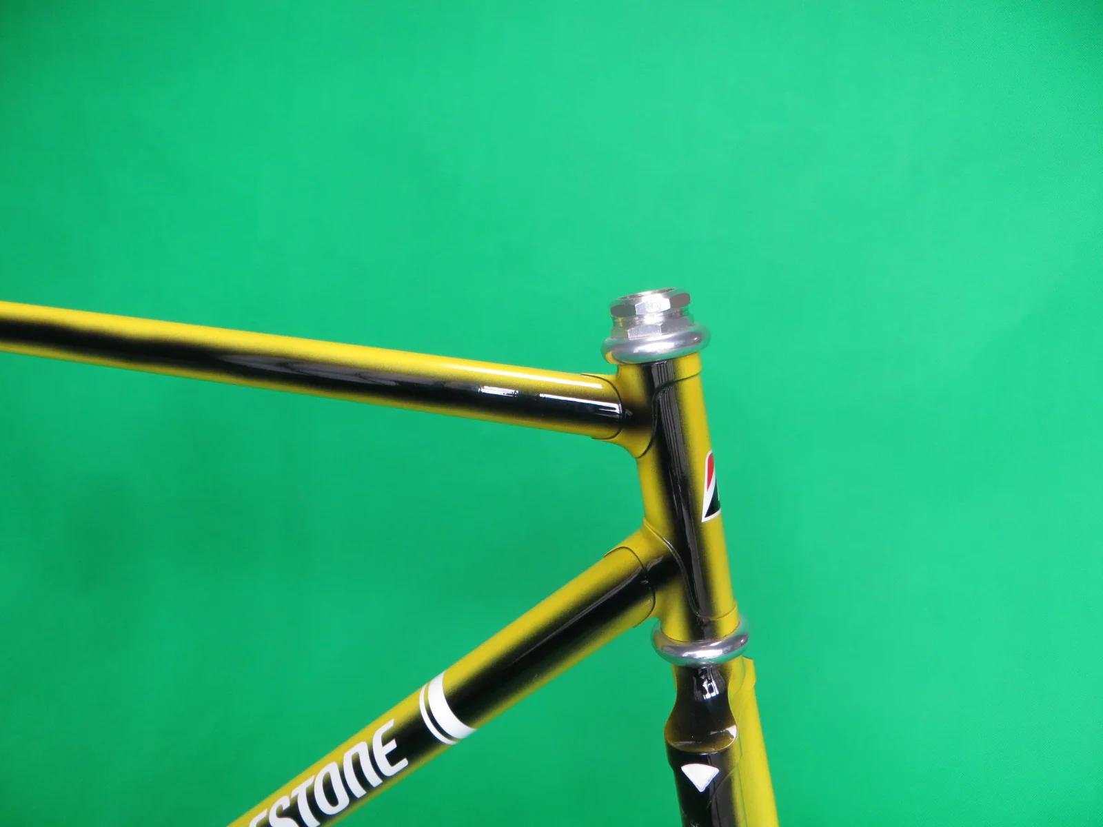 Bridgestone /// Yellow Black Fade  /// Dedacciai Zero Uno /// 52cm - Image 9