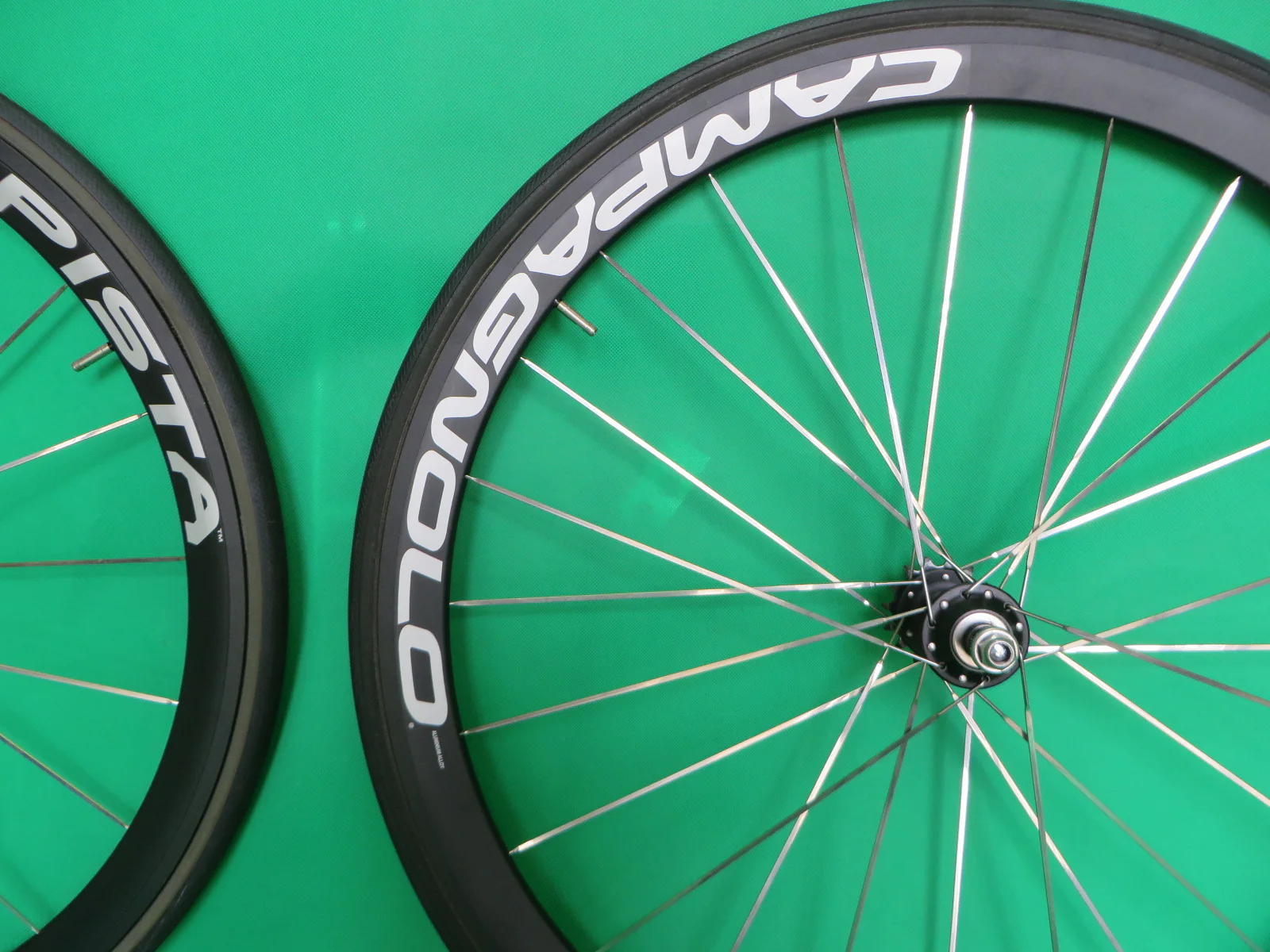 Campagnolo Pista Track Wheel Set Tubular 700c 120mm - Image 12