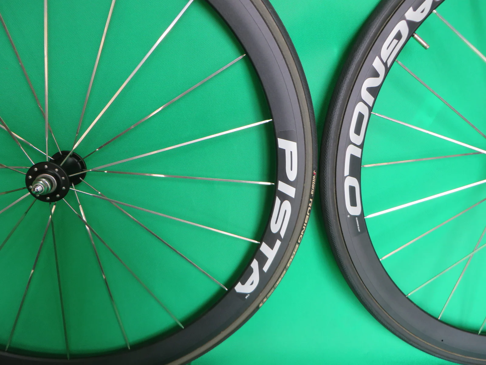Campagnolo Pista Track Wheel Set Tubular 700c 120mm - Image 5