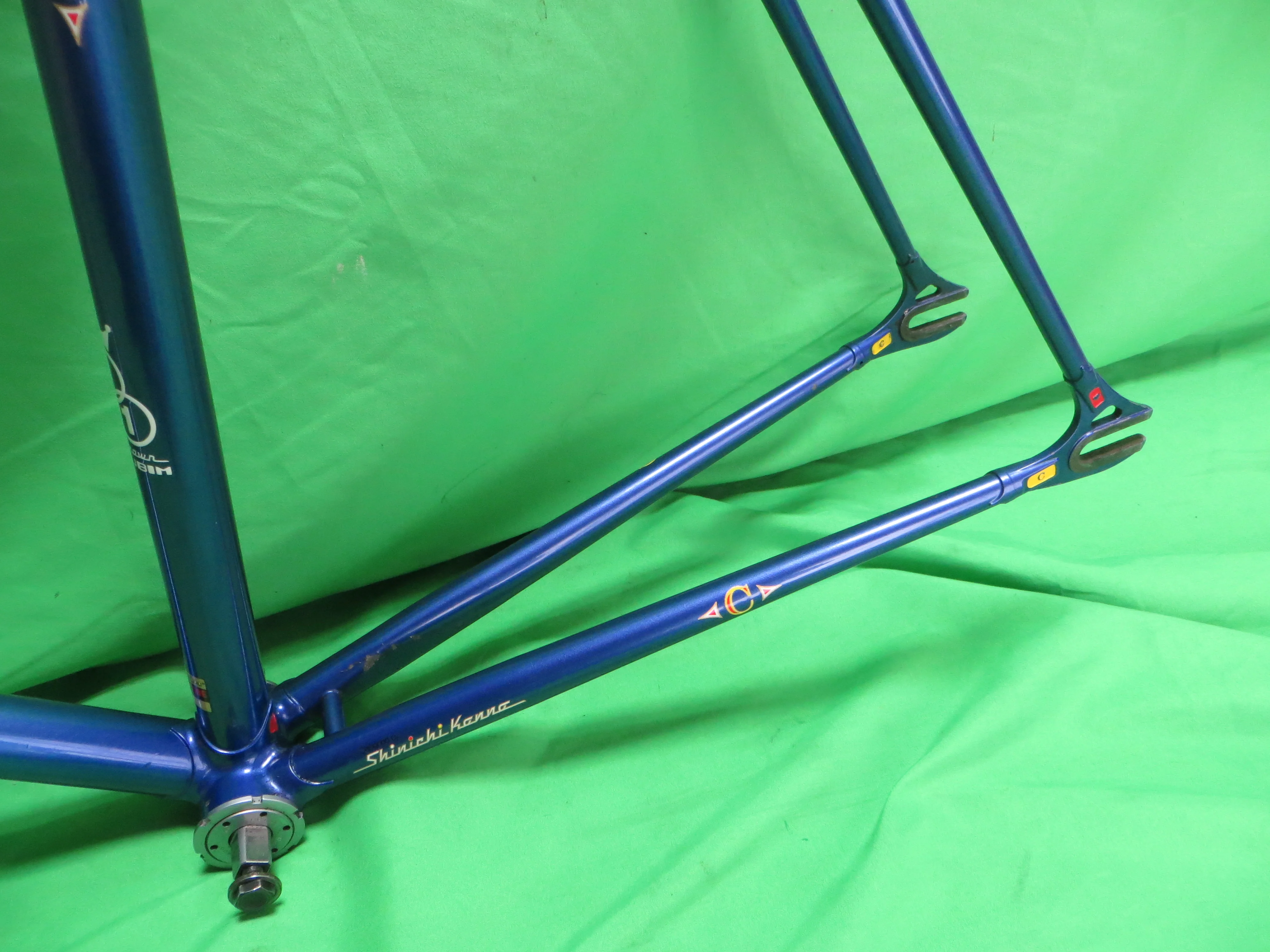 Cherubim //  / Navy Bluish Silver Fade // 56cm - Image 11