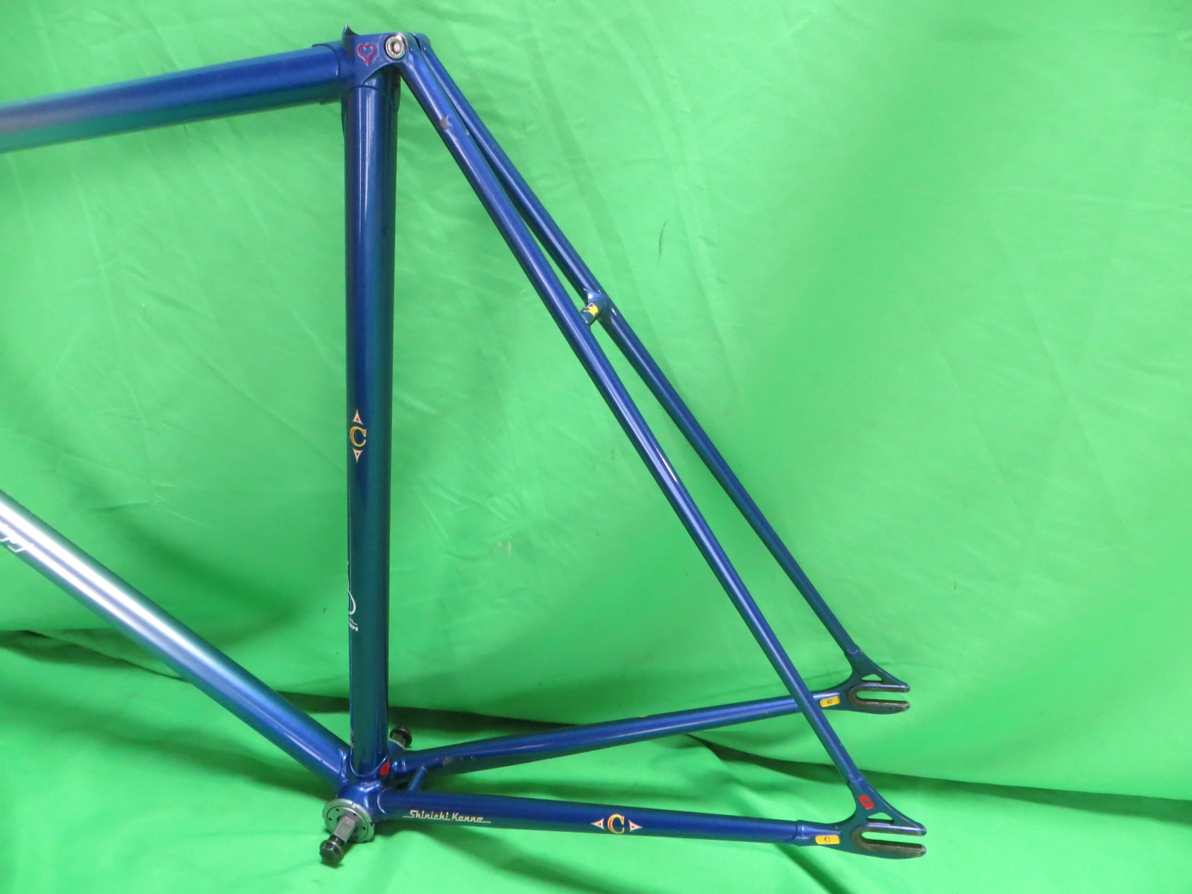 Cherubim //  / Navy Bluish Silver Fade // 56cm - Image 12