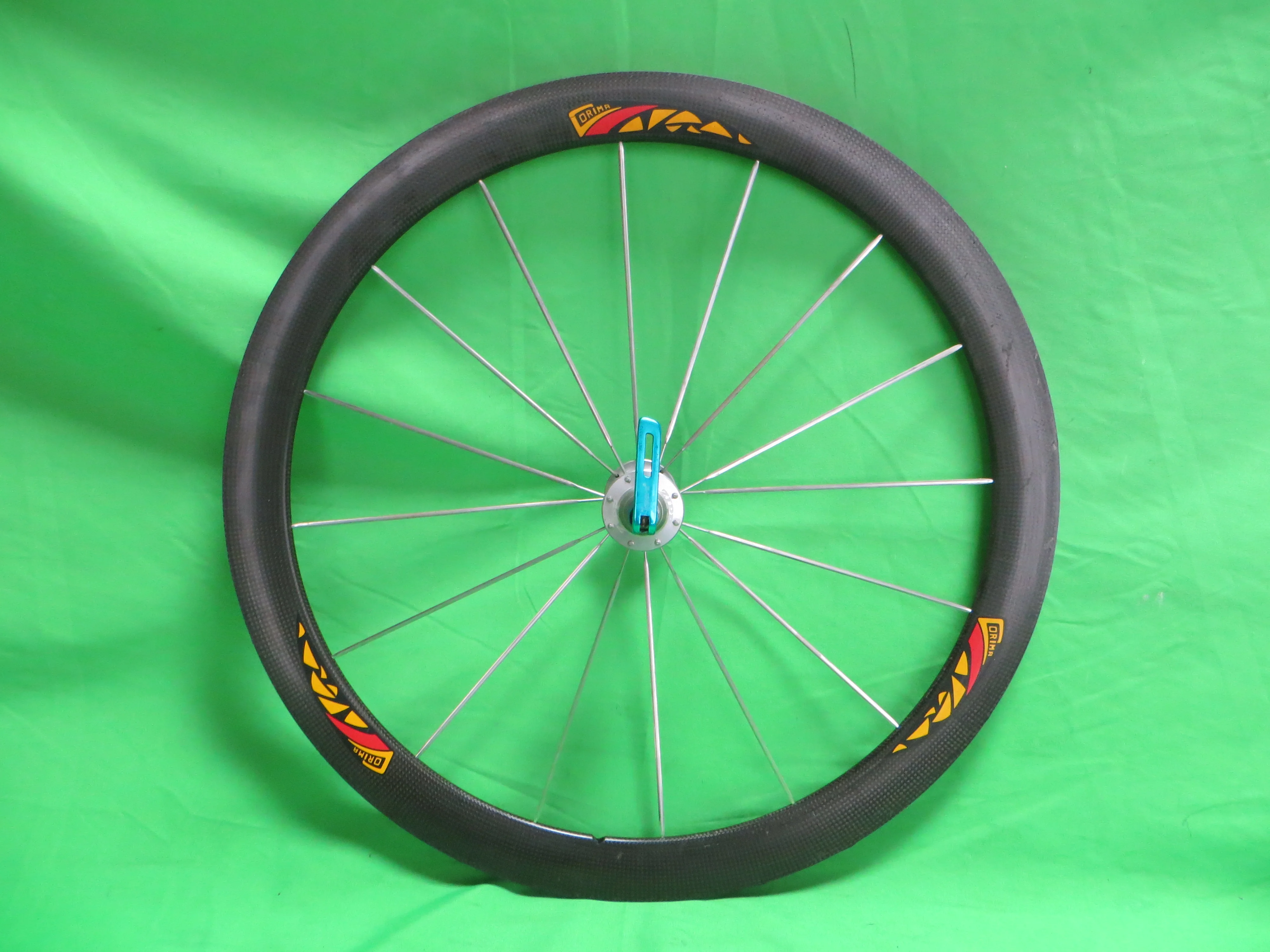 Corima Carbon / Zipp Hub 16H Front Wheel Tubular 24"
