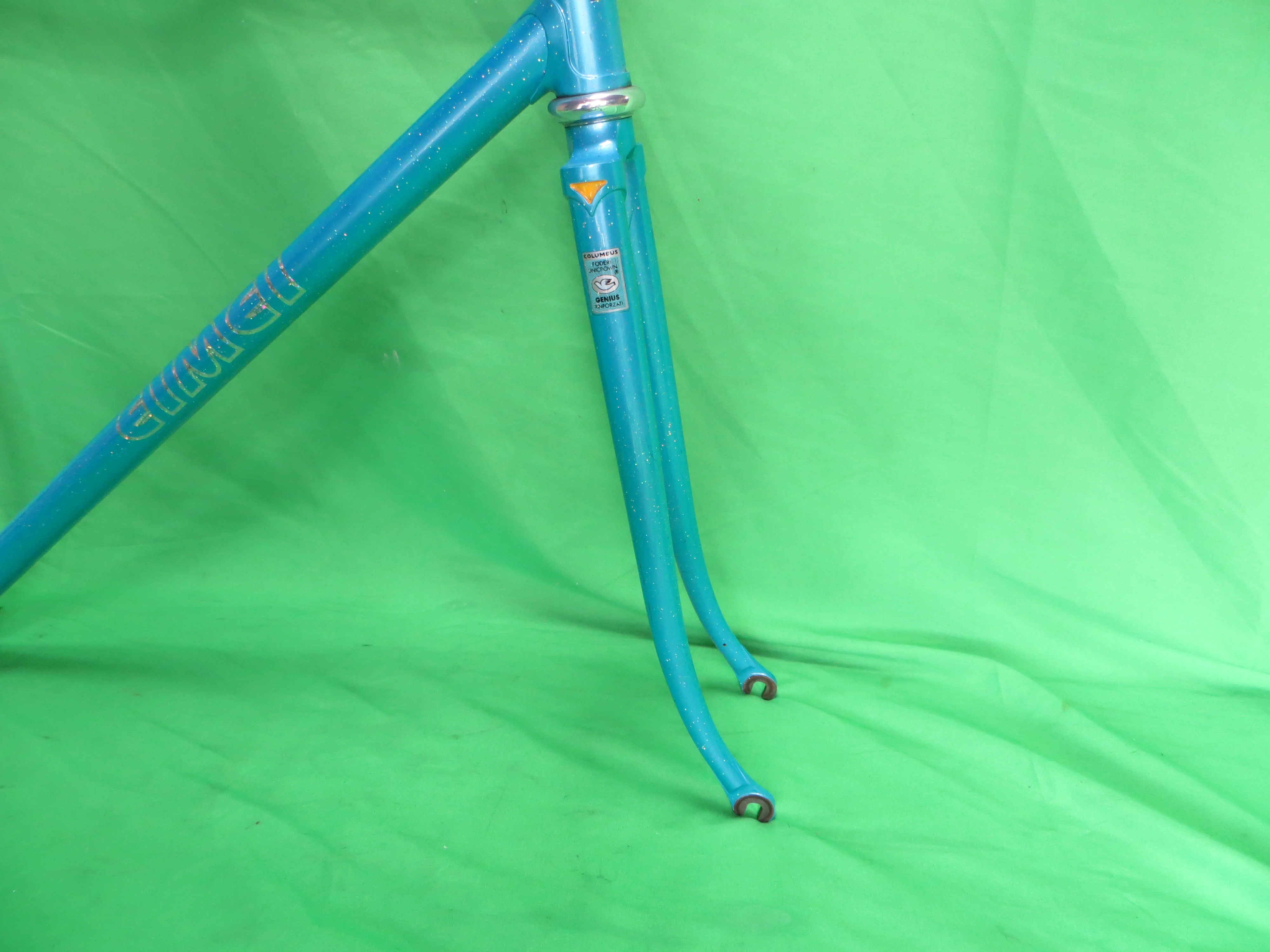 EIMEI Columbus Genius // Light Blue with Rainbow Flake // 50.5cm - Image 10