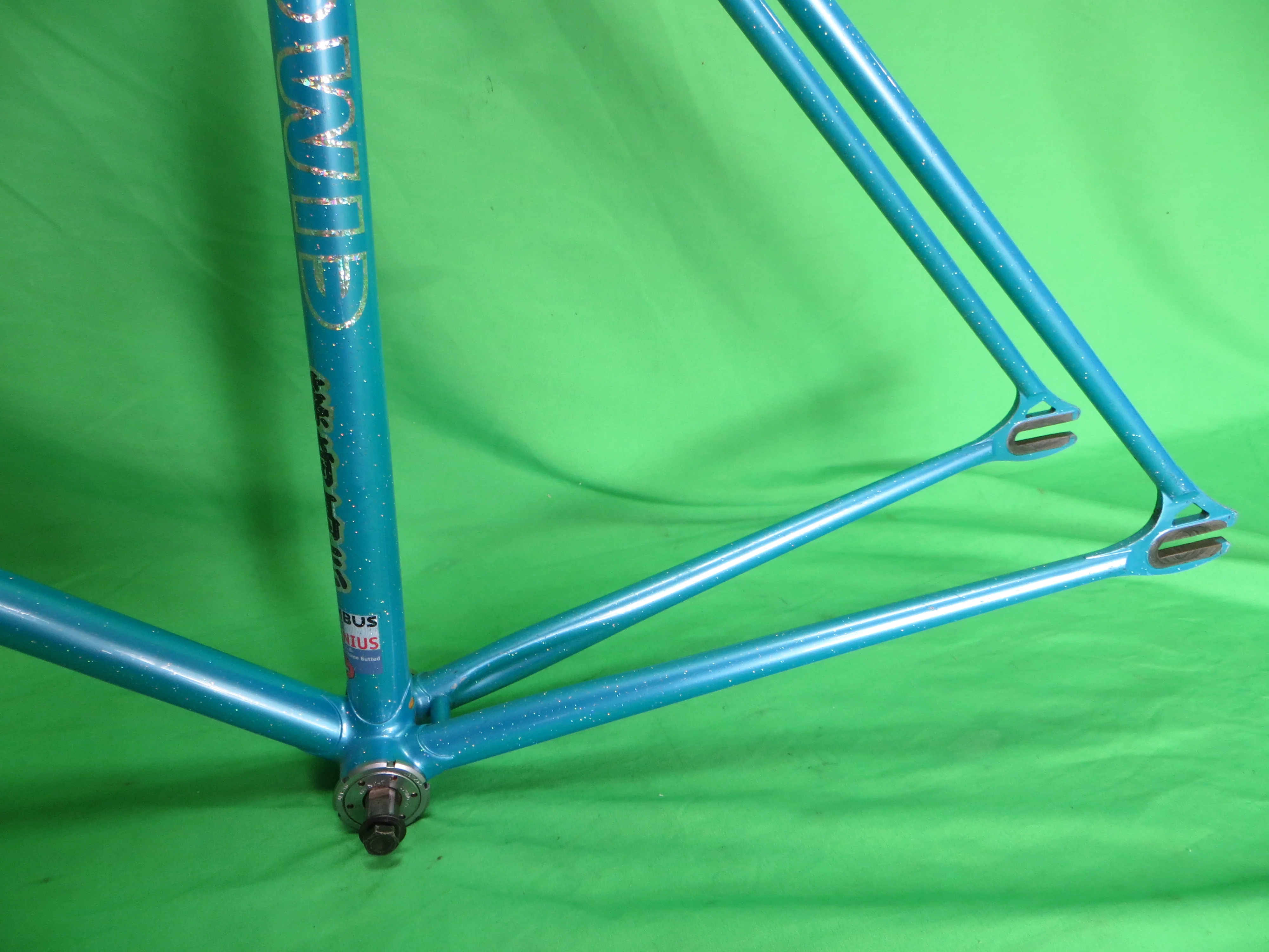 EIMEI Columbus Genius // Light Blue with Rainbow Flake // 50.5cm - Image 7