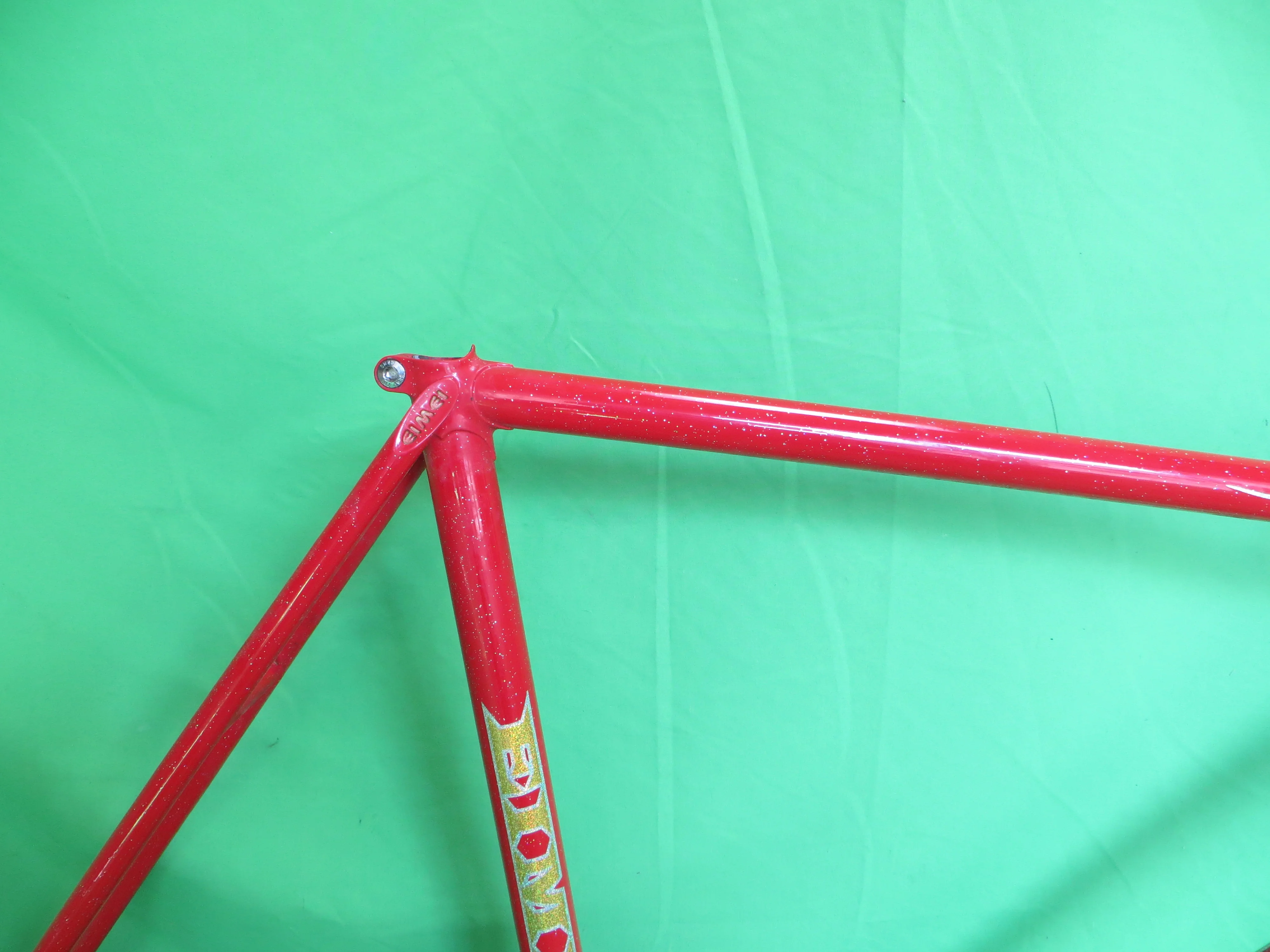 EIMEI Gold Decals // Red Metallic with Rainbow Flake // 55cm - Image 12