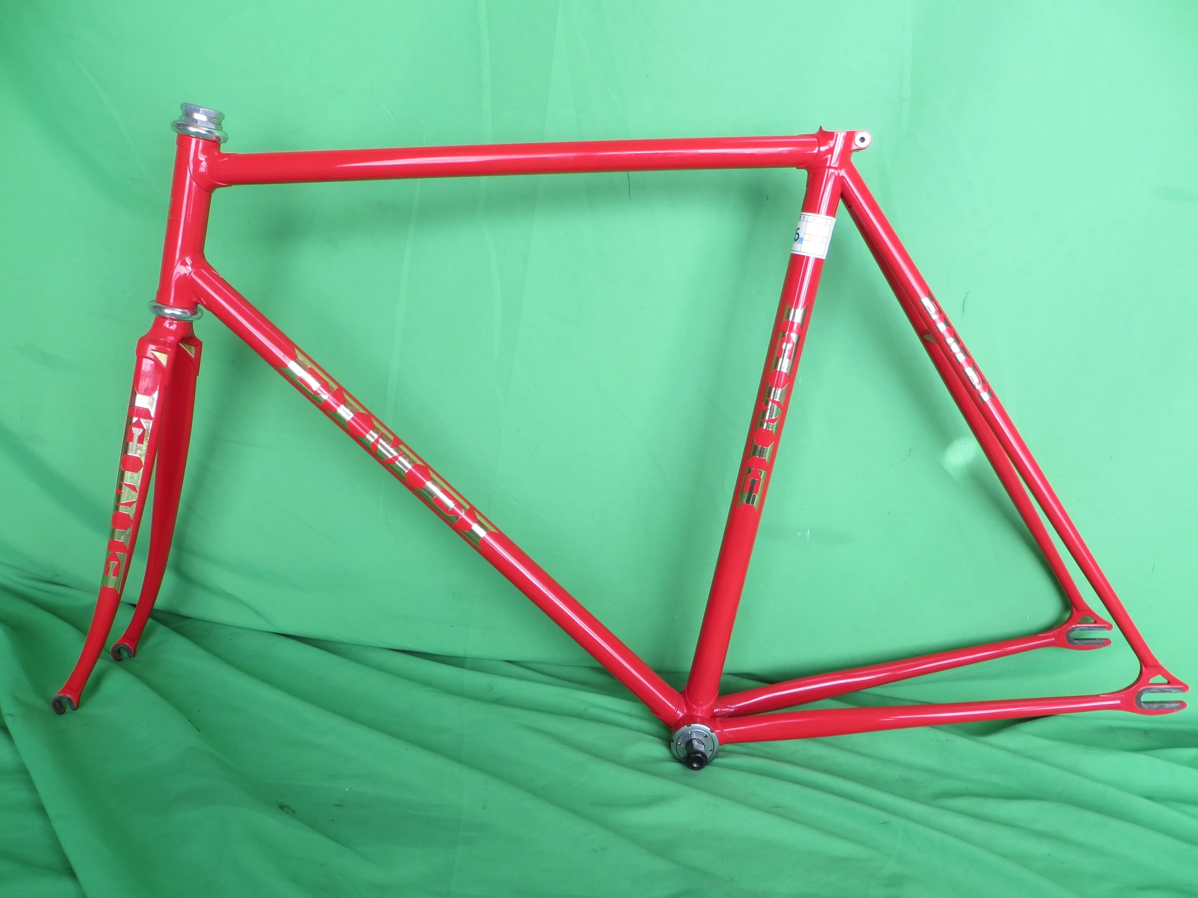 EIMEI Gold Decals // Red Metallic with Rainbow Flake // 55cm #2