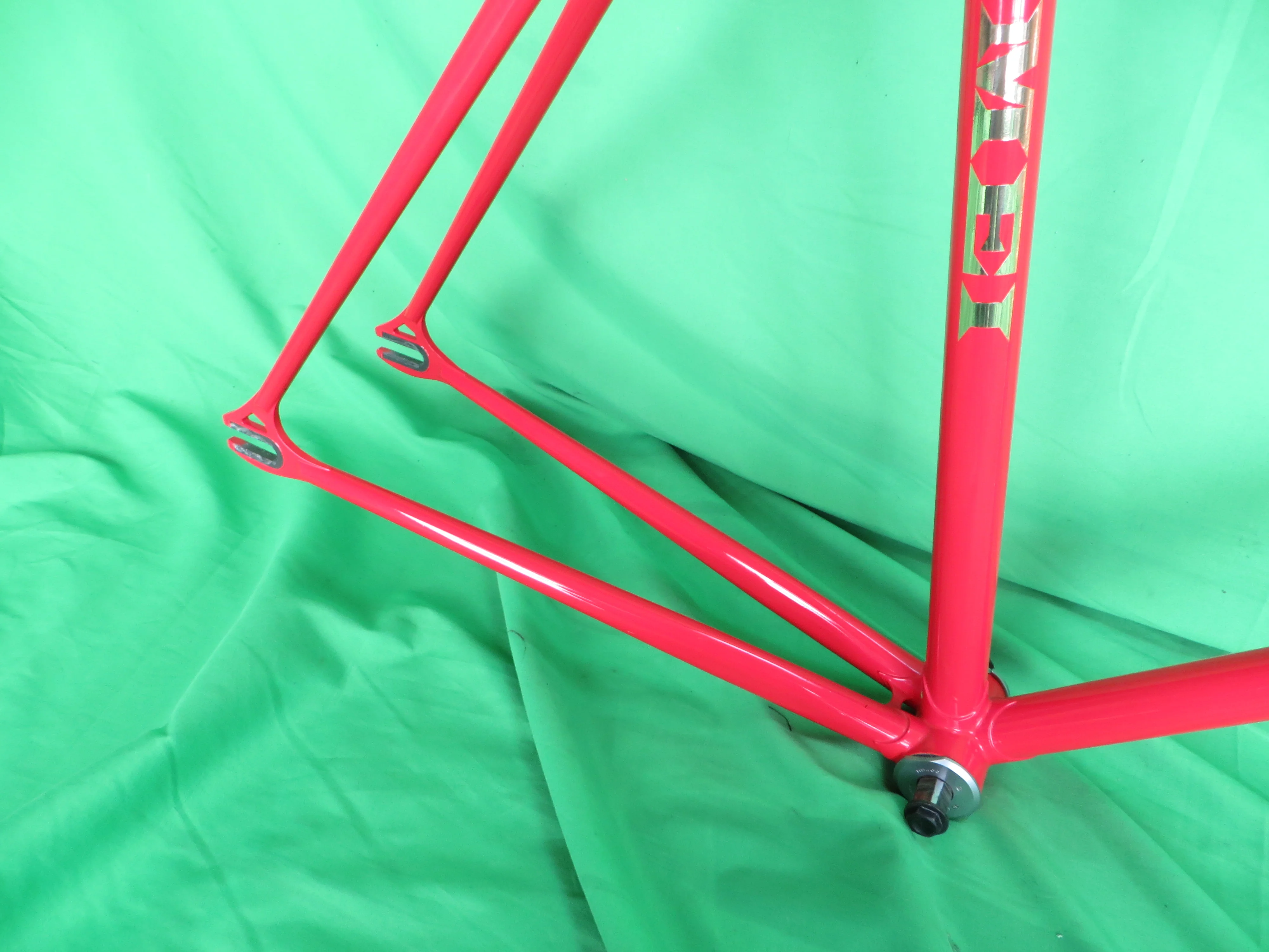 EIMEI Gold Decals // Red Metallic with Rainbow Flake // 55cm #2 - Image 14
