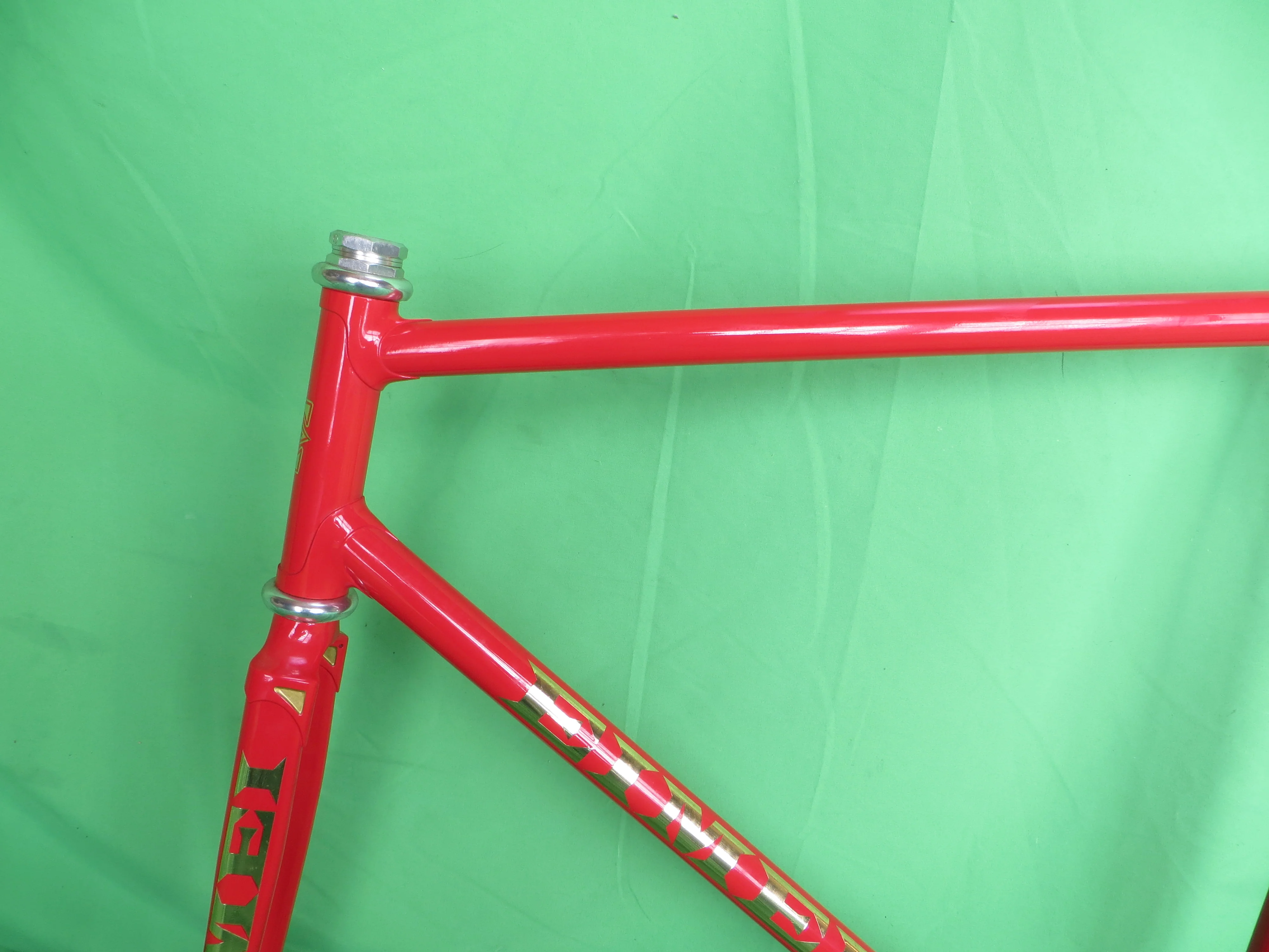 EIMEI Gold Decals // Red Metallic with Rainbow Flake // 55cm #2 - Image 4