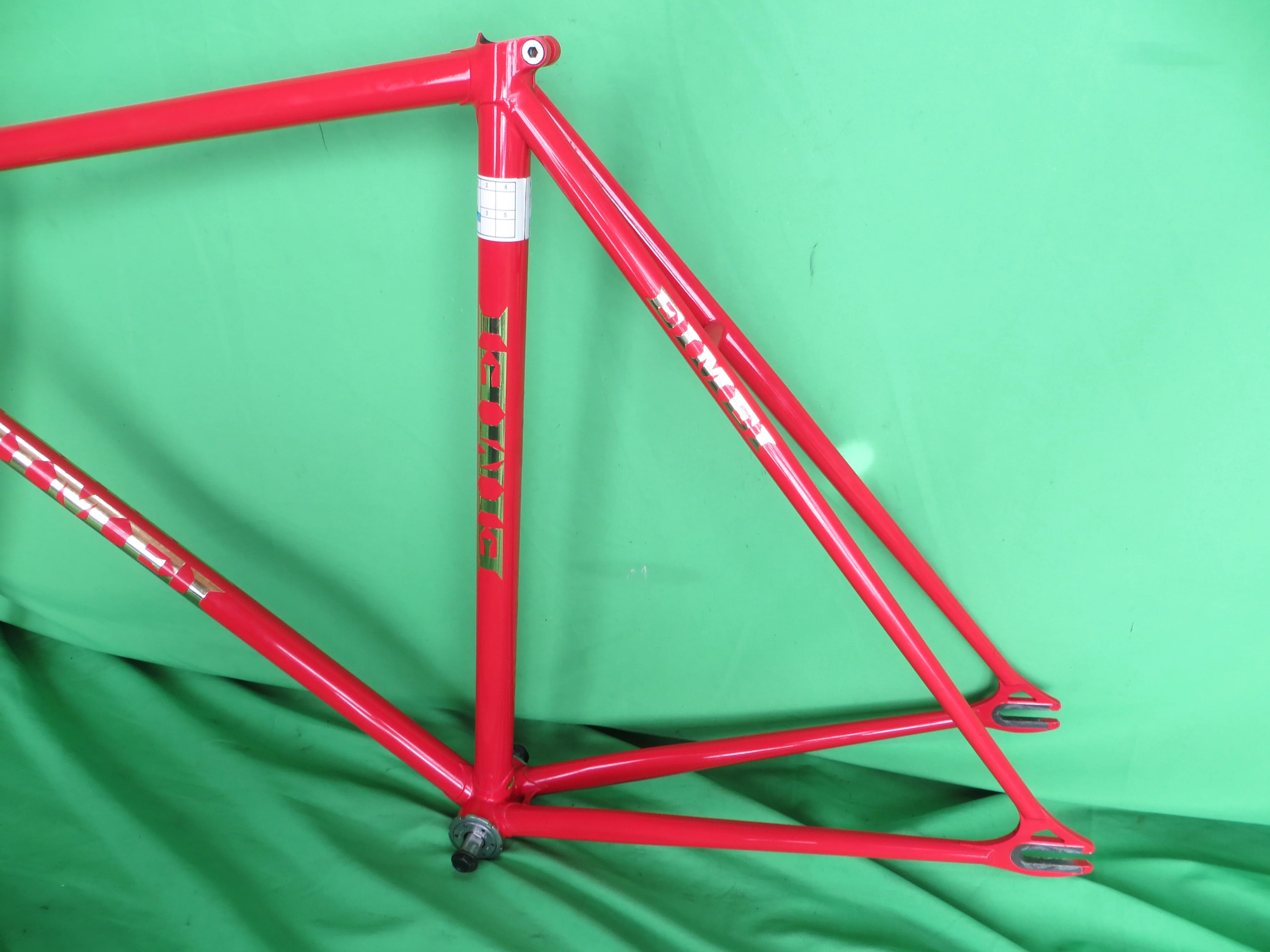 EIMEI Gold Decals // Red Metallic with Rainbow Flake // 55cm #2 - Image 8
