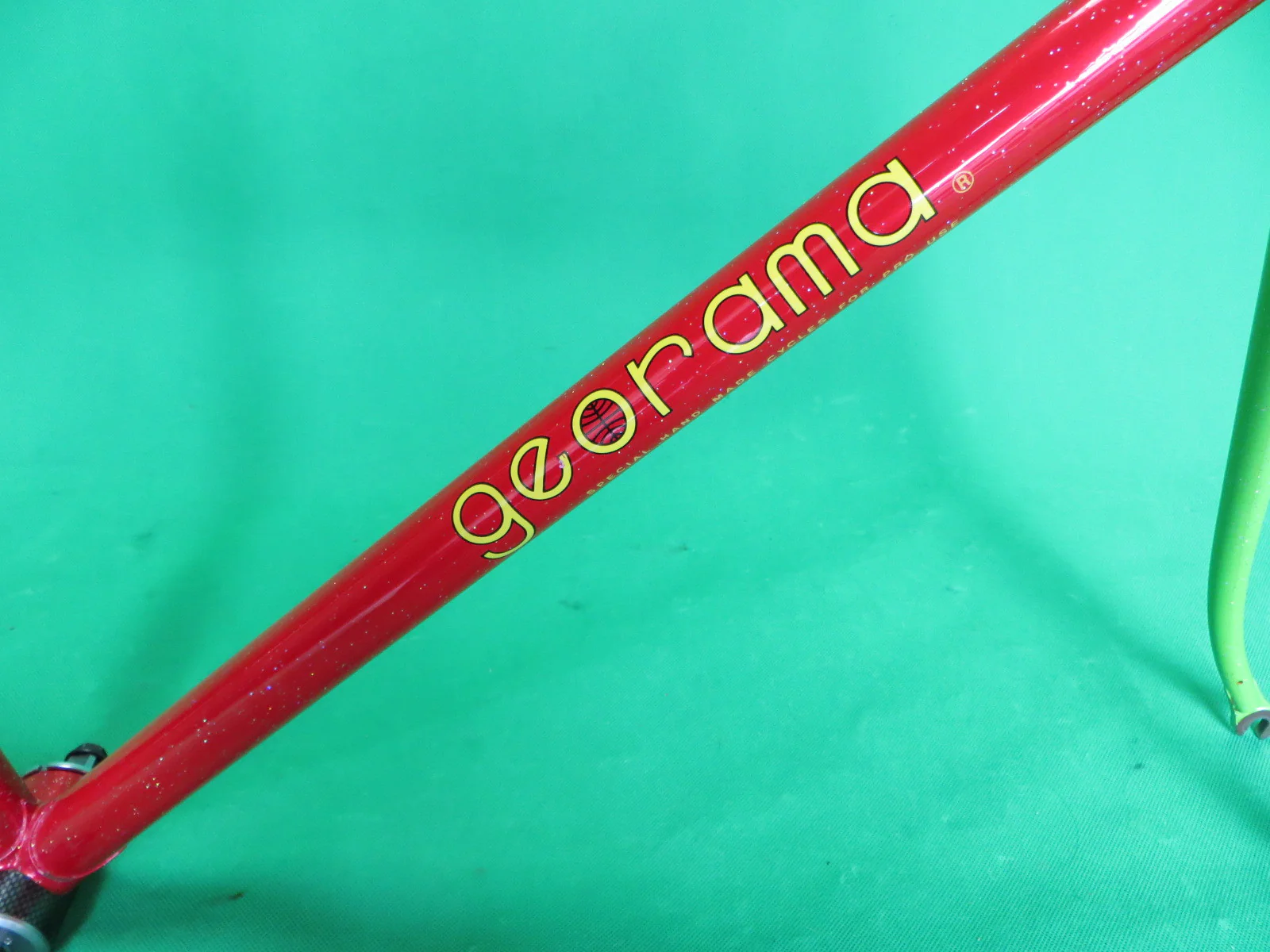 GEORAMA // red-green two-tone // 51.5cm - Image 13