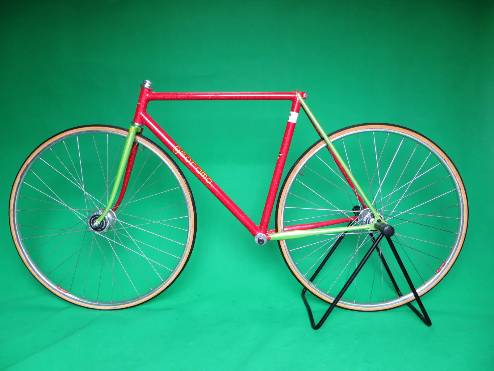 GEORAMA // red-green two-tone // 51.5cm - Image 16