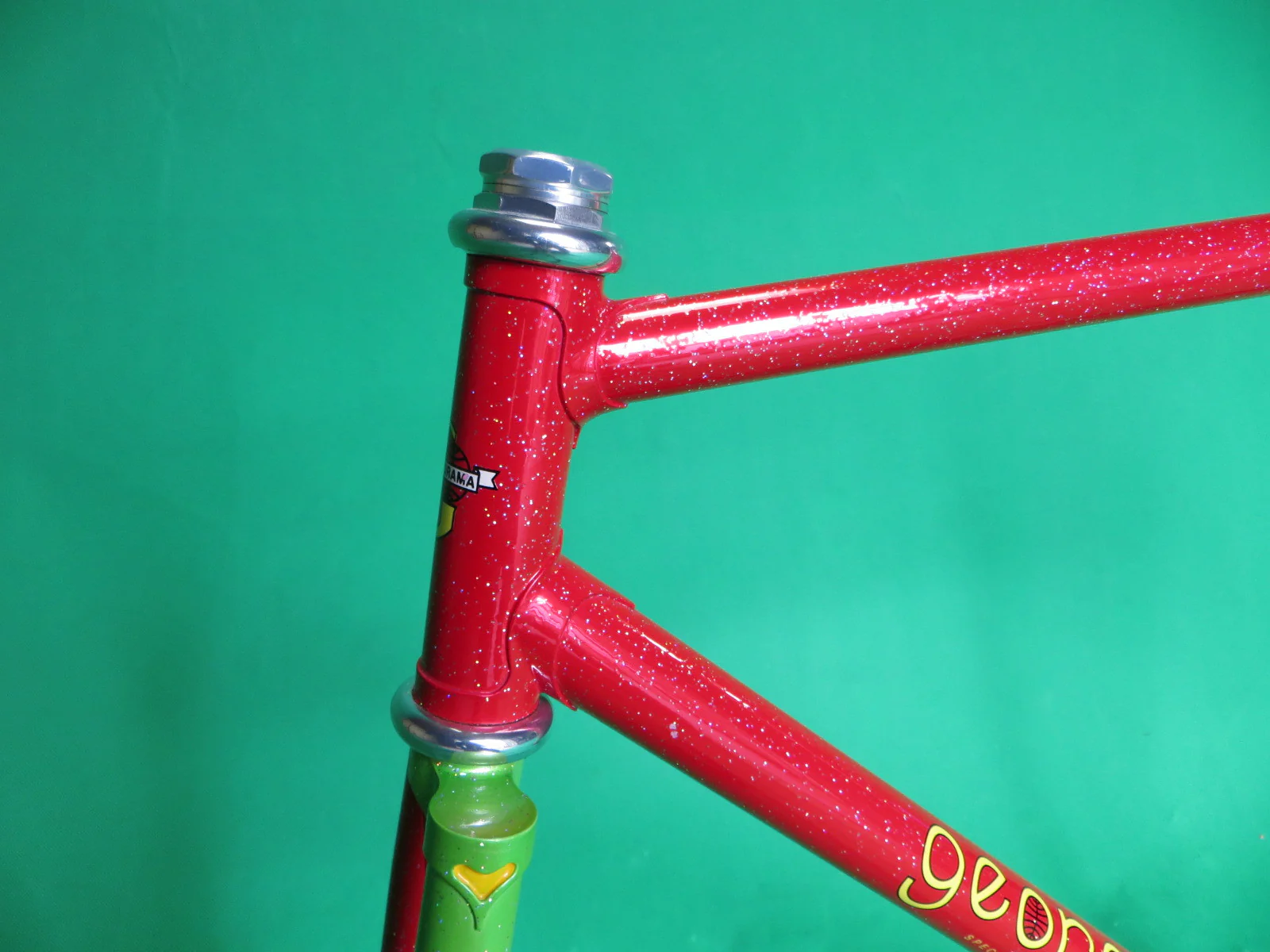 GEORAMA // red-green two-tone // 51.5cm - Image 2