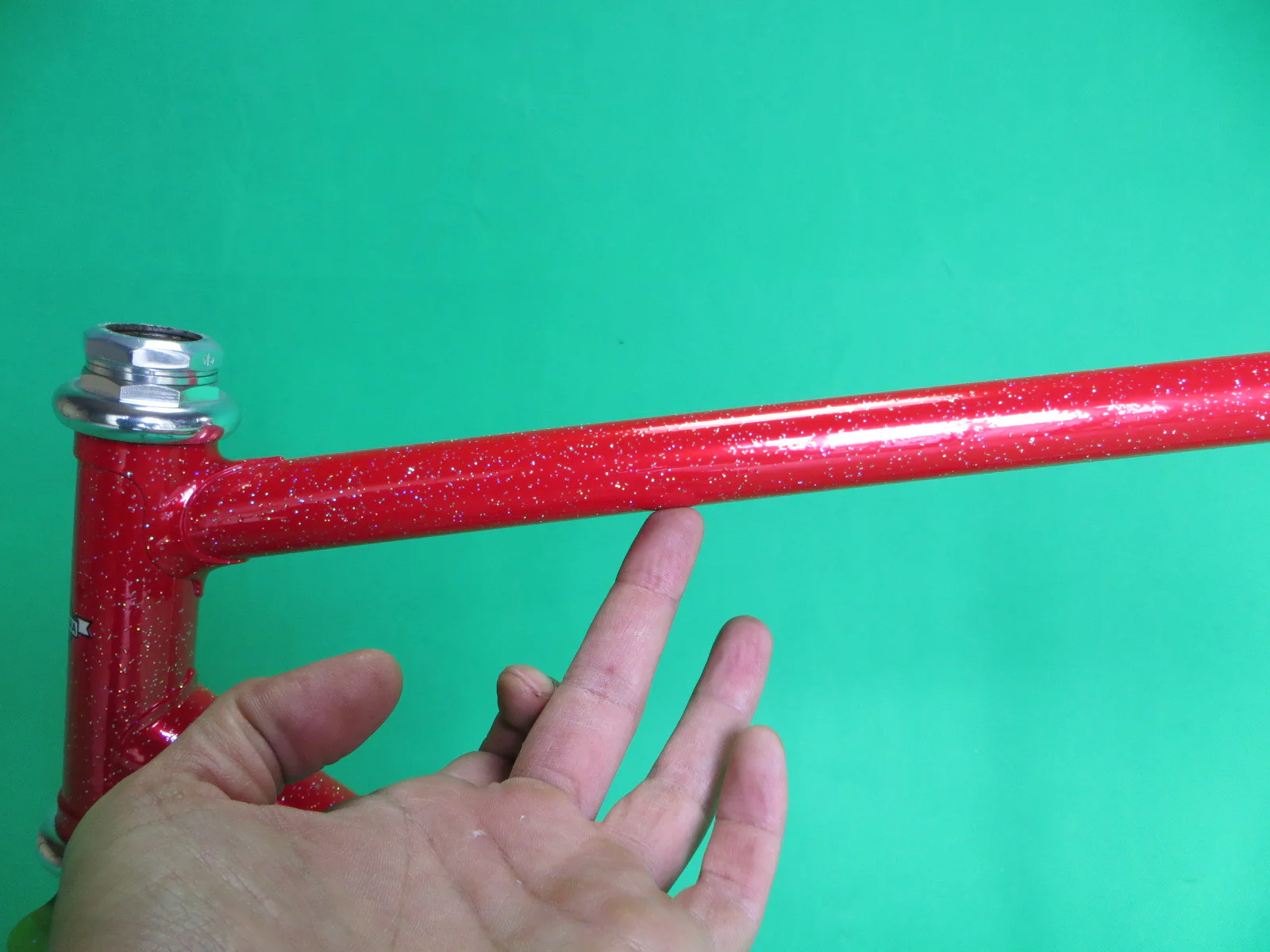 GEORAMA // red-green two-tone // 51.5cm - Image 4