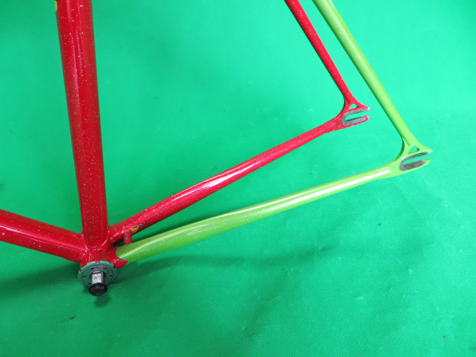 GEORAMA // red-green two-tone // 51.5cm - Image 7