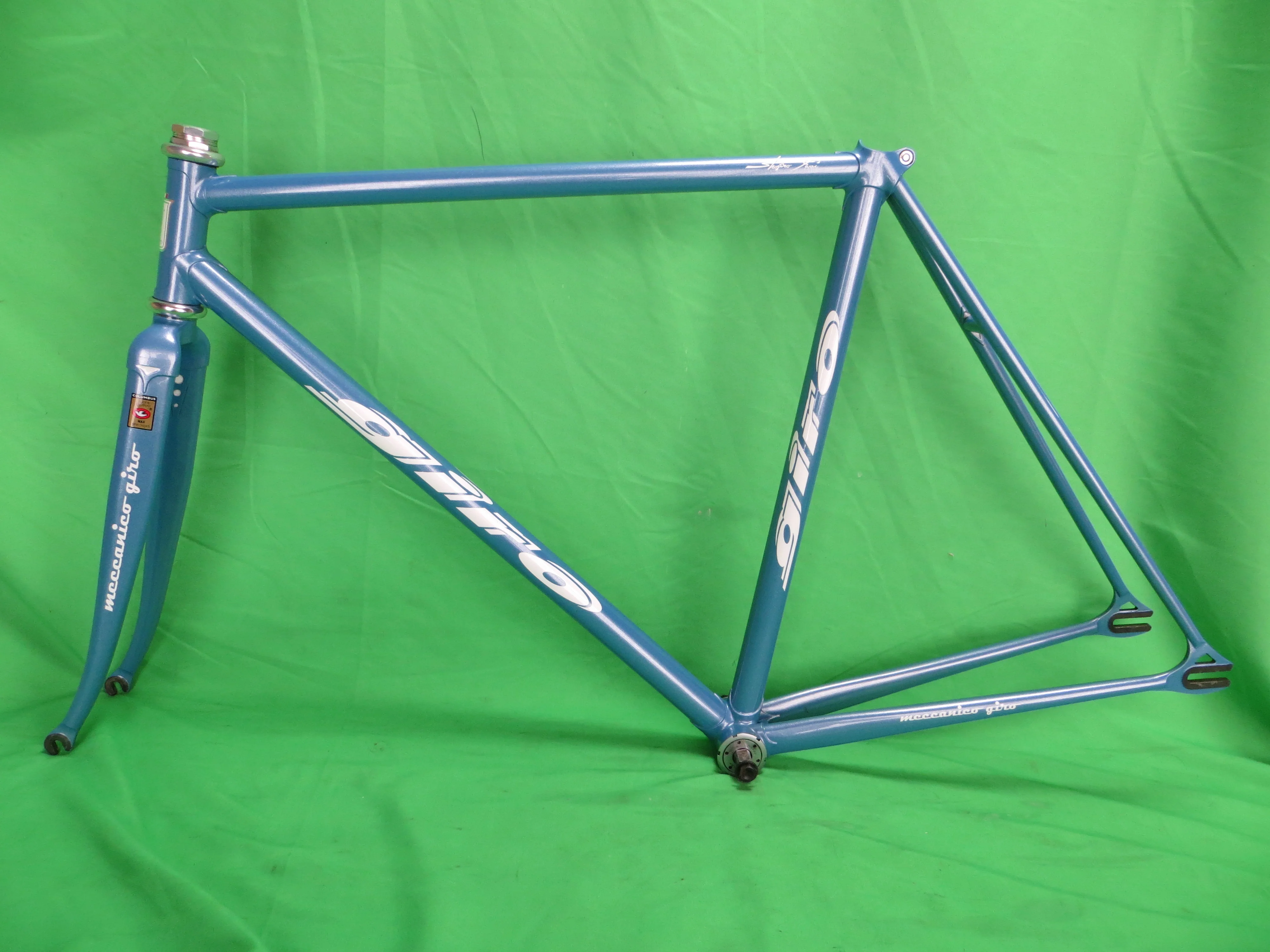 Giro Columbus Max Fork // Bulish Gray with Fine Silver Flake// 51.5cm