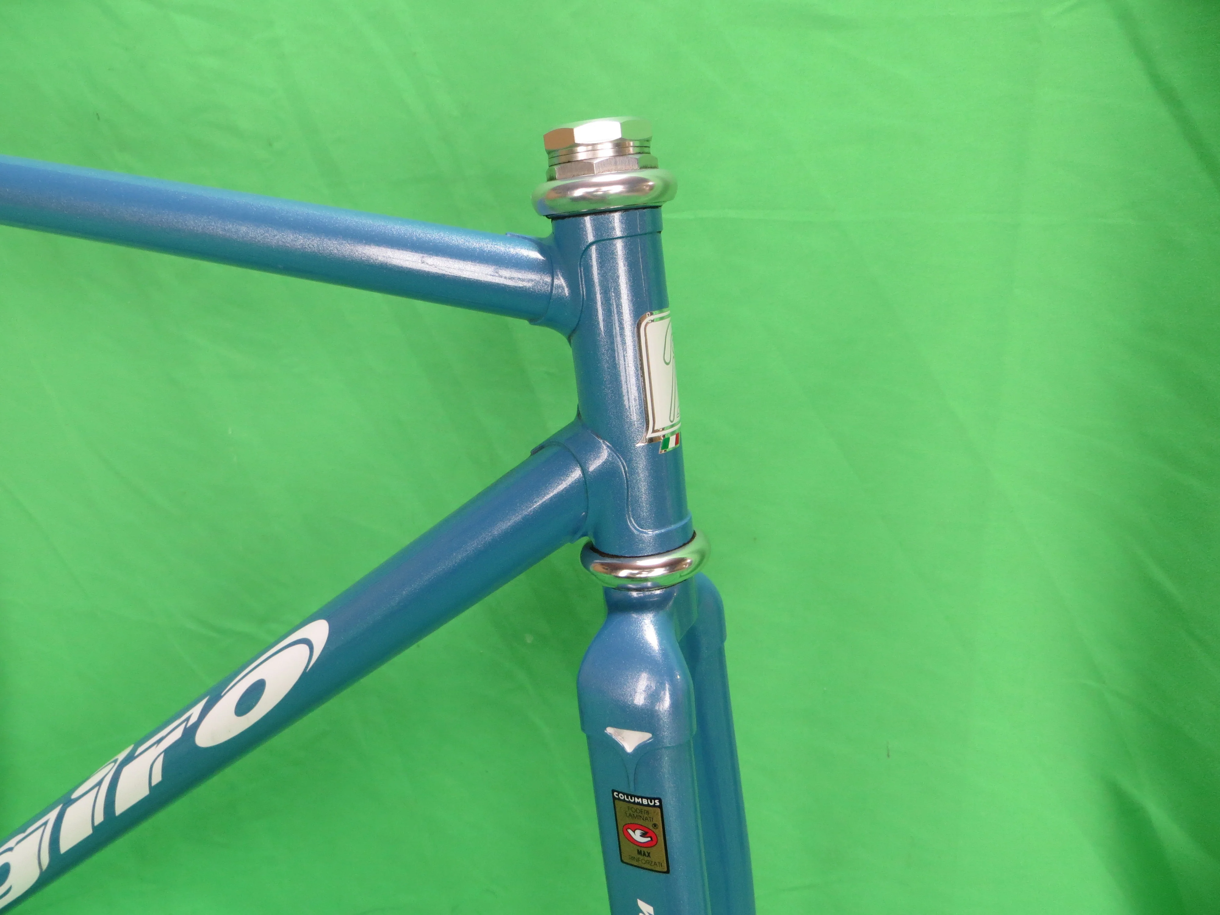 Giro Columbus Max Fork // Bulish Gray with Fine Silver Flake// 51.5cm - Image 9