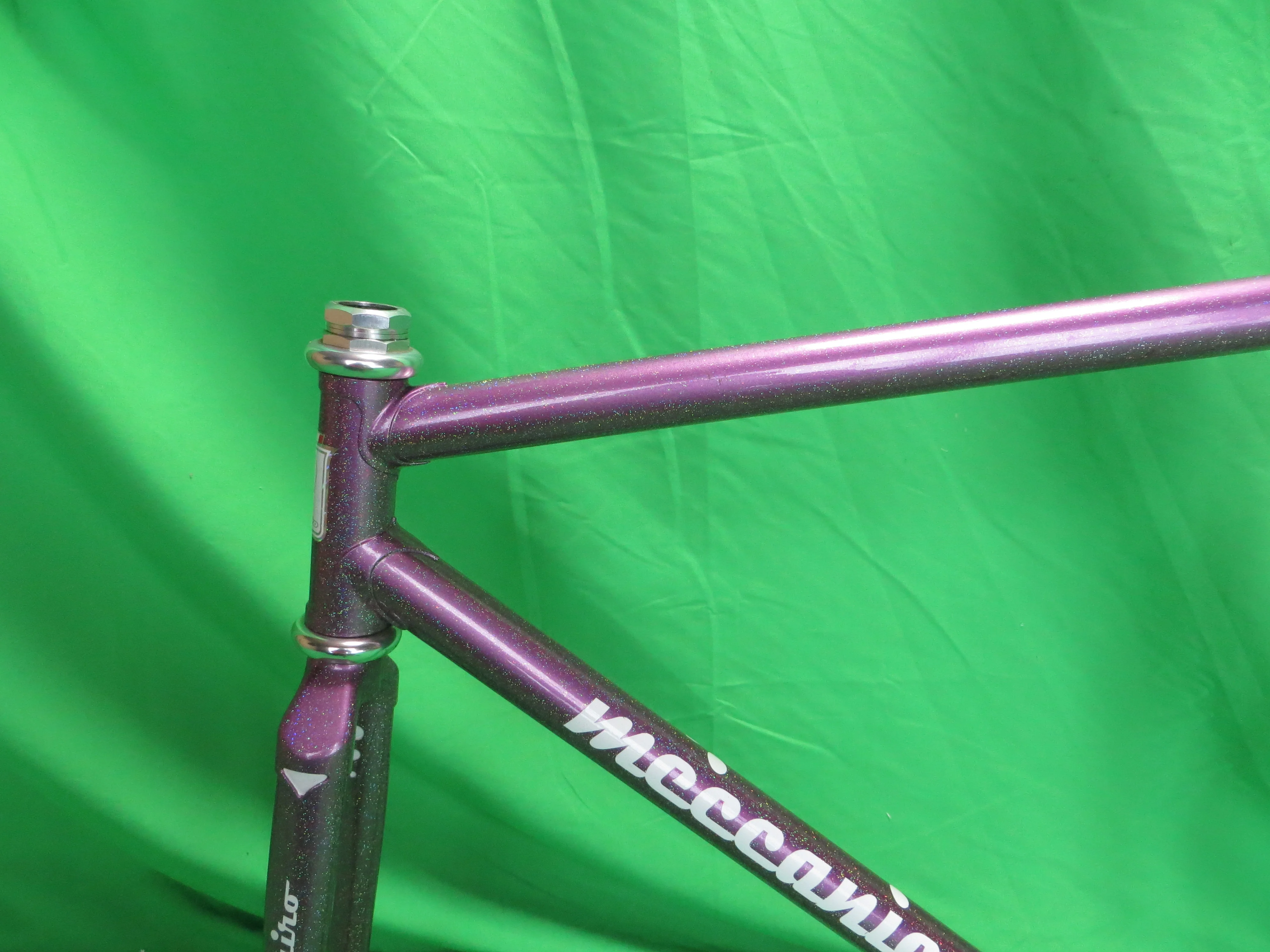 GIRO // Light Purple Metallic with Super Rainbow Fine Flake // 51.5cm - Image 4