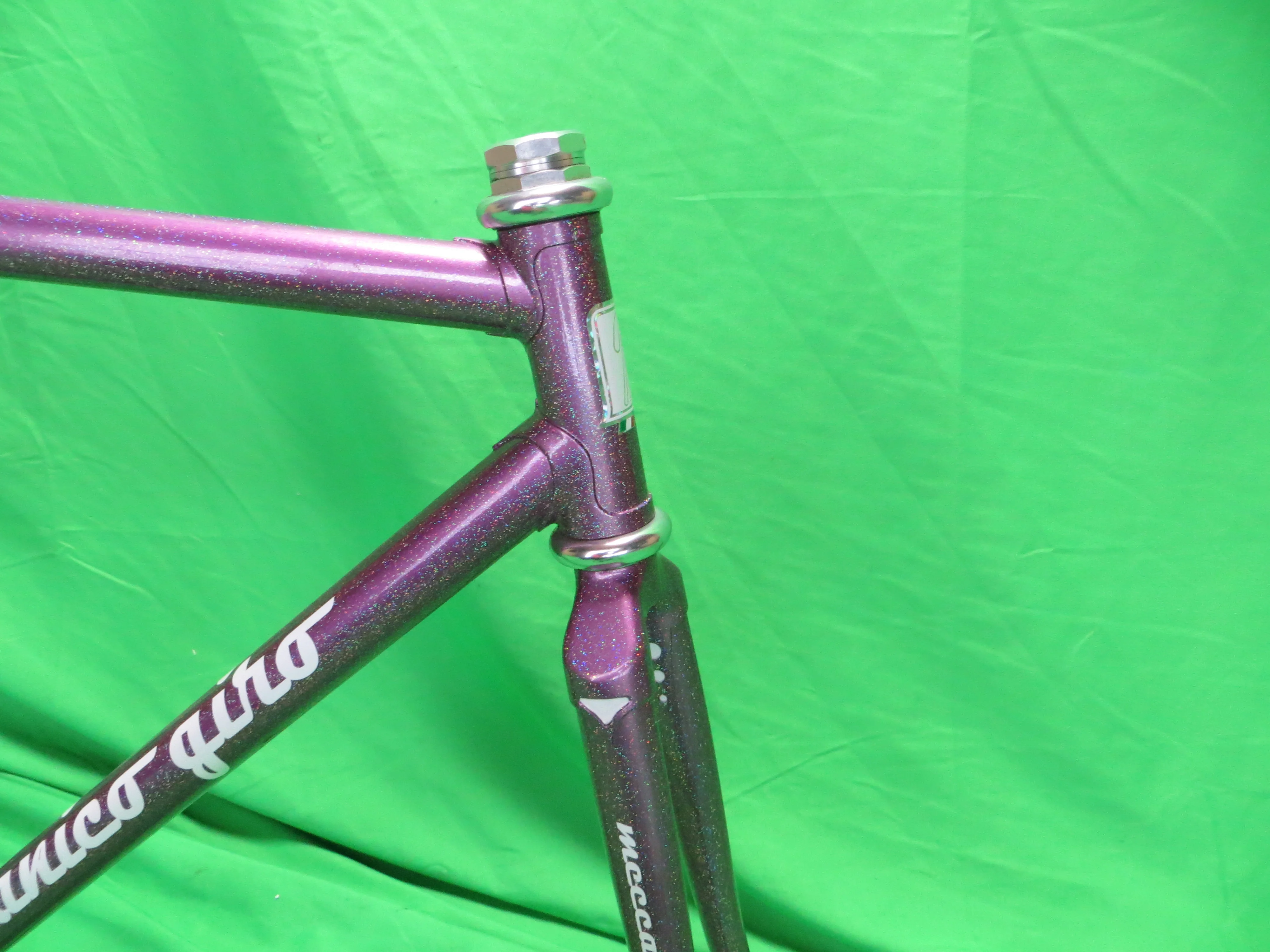 GIRO // Light Purple Metallic with Super Rainbow Fine Flake // 51.5cm - Image 9