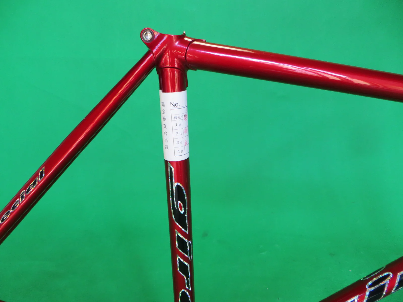 GIRO // red metallic black fade // COLUMBUS MAX fork // 51cm - Image 12