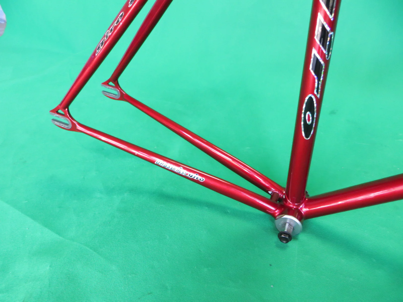 GIRO // red metallic black fade // COLUMBUS MAX fork // 51cm - Image 14