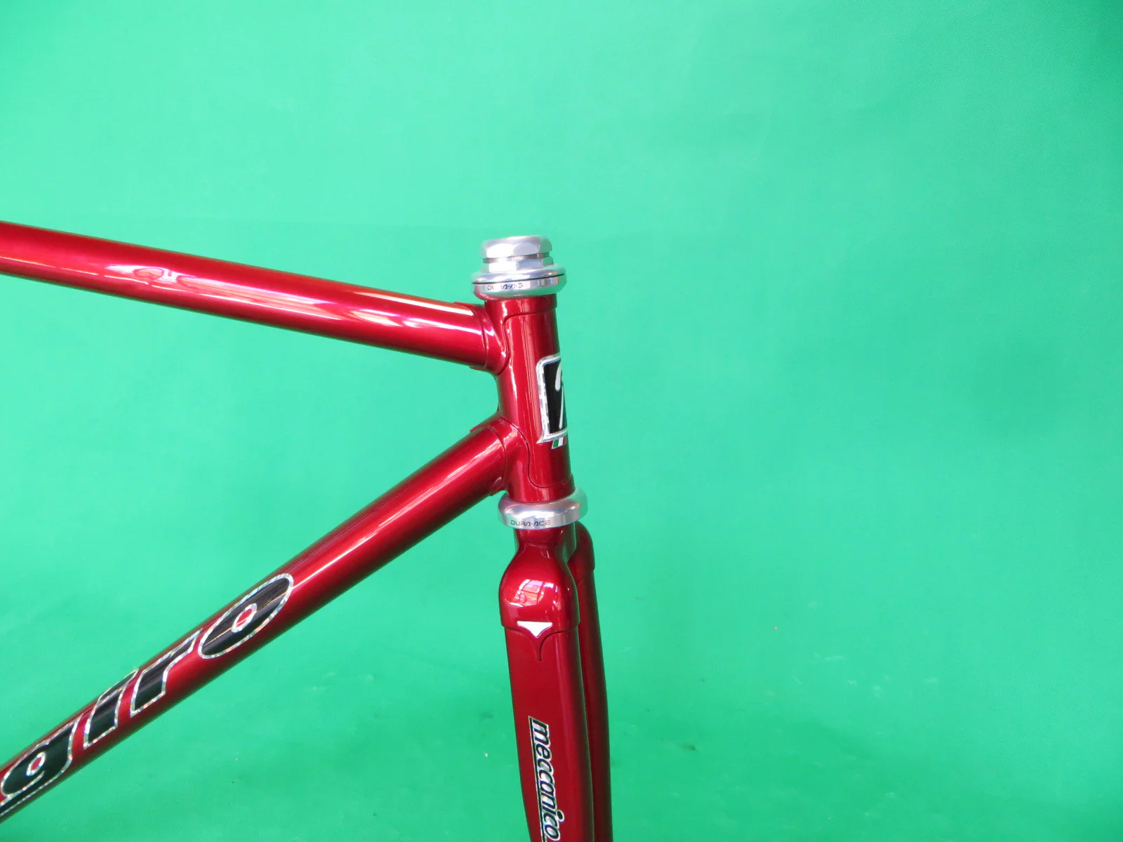 GIRO // red metallic black fade // COLUMBUS MAX fork // 51cm - Image 9