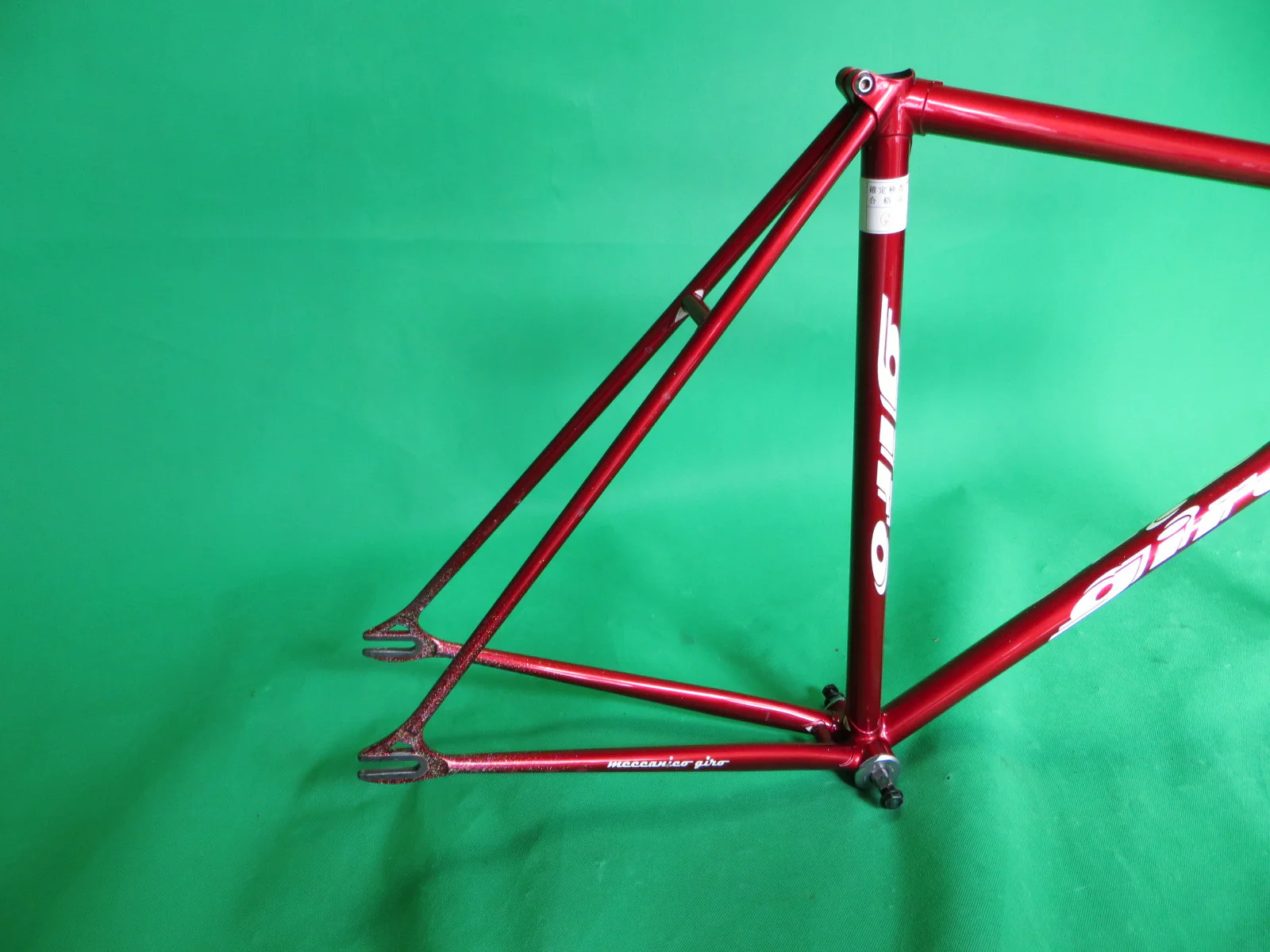 GIRO // red metallic rainbow flake // 54cm - Image 15