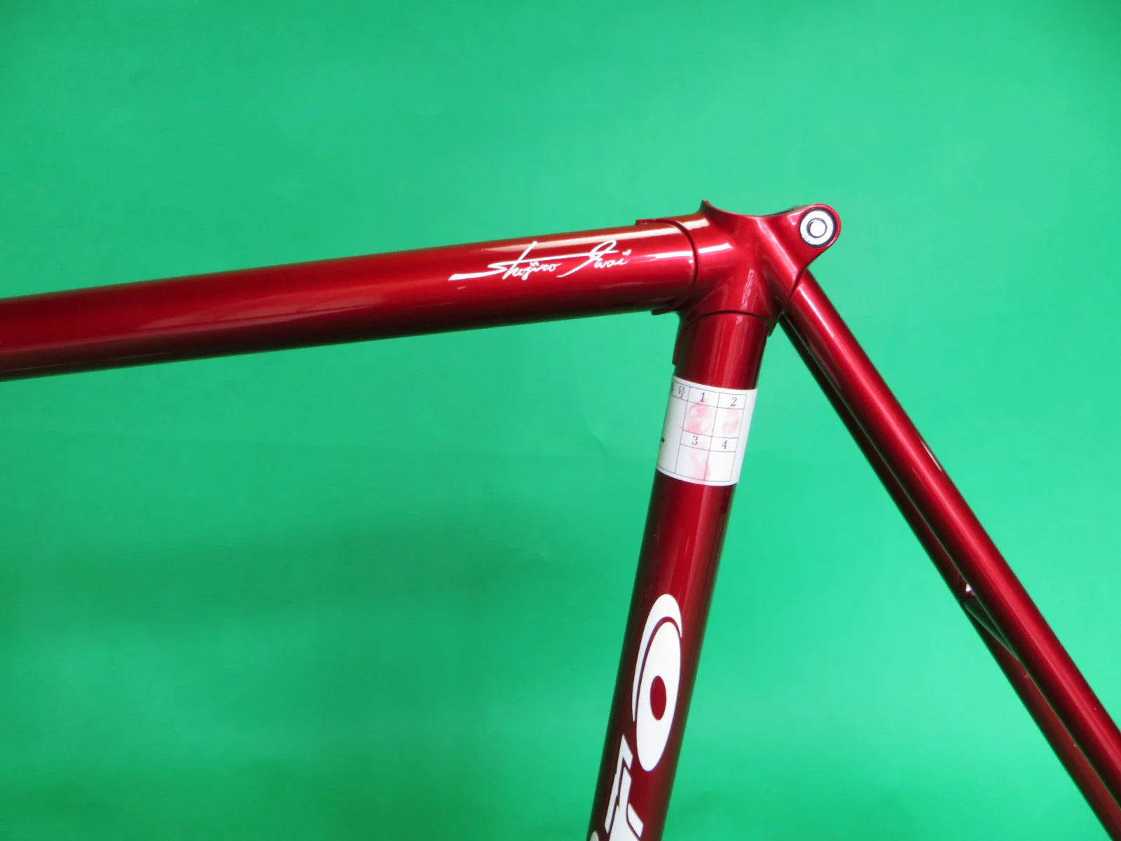 GIRO // red metallic rainbow flake // 54cm - Image 5
