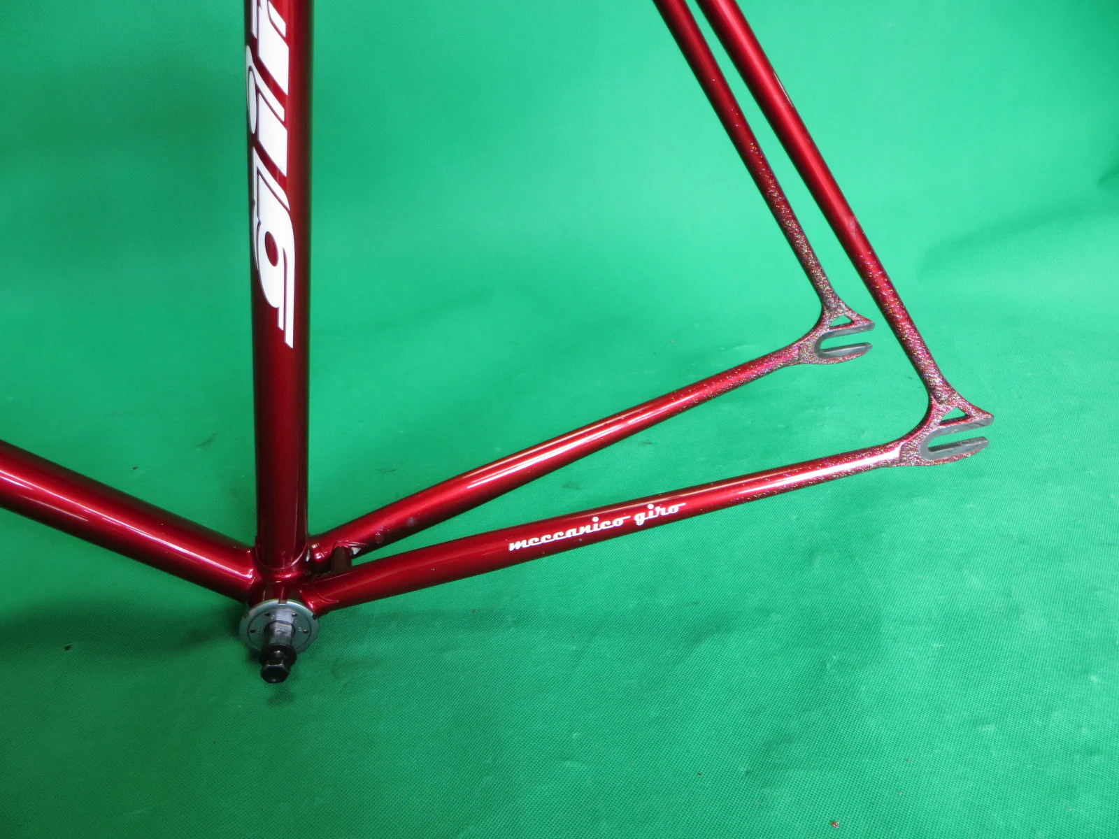 GIRO // red metallic rainbow flake // 54cm - Image 7