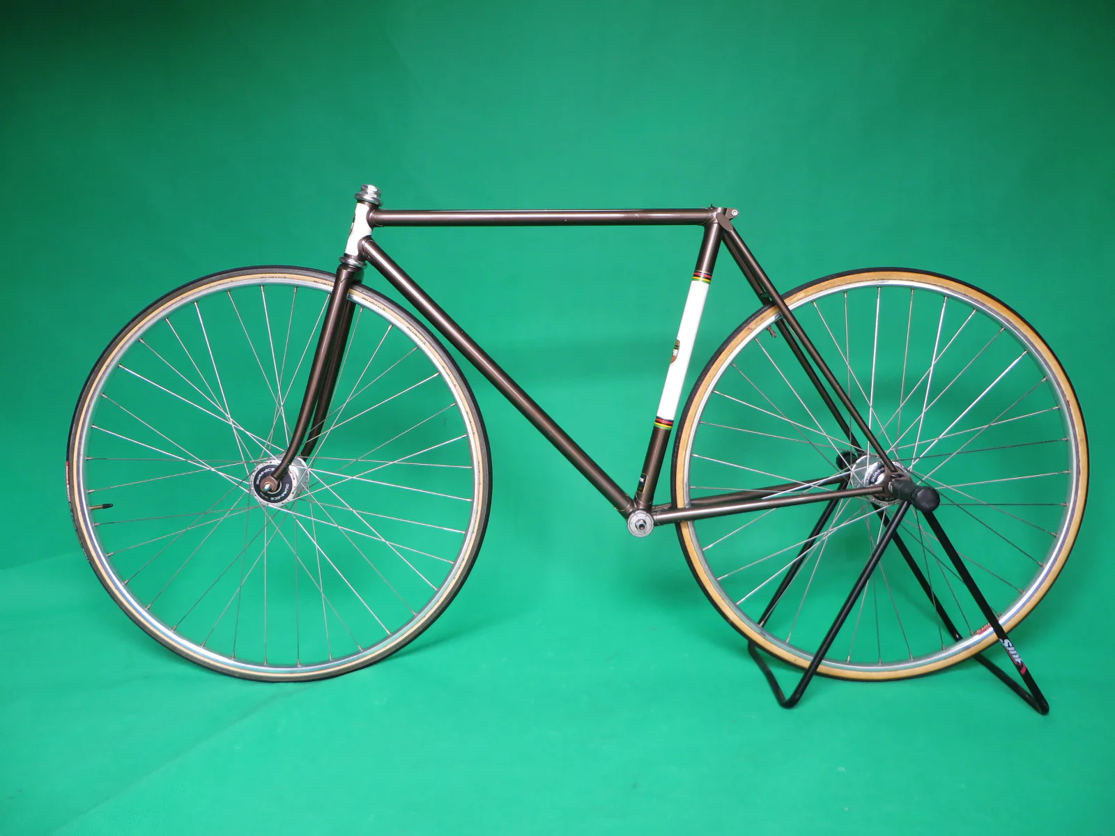 Grand Velo // Bridgestone // Grayish bronze // White Two Tone // Tange No.1 // 50.5cm - Image 16