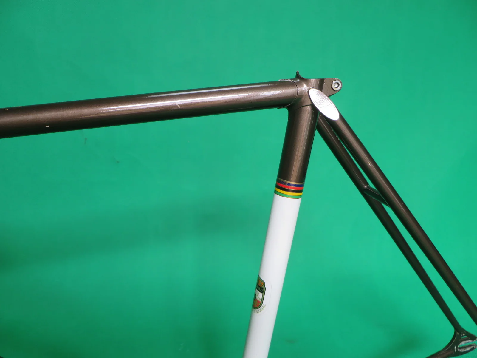 Grand Velo // Bridgestone // Grayish bronze // White Two Tone // Tange No.1 // 50.5cm - Image 2