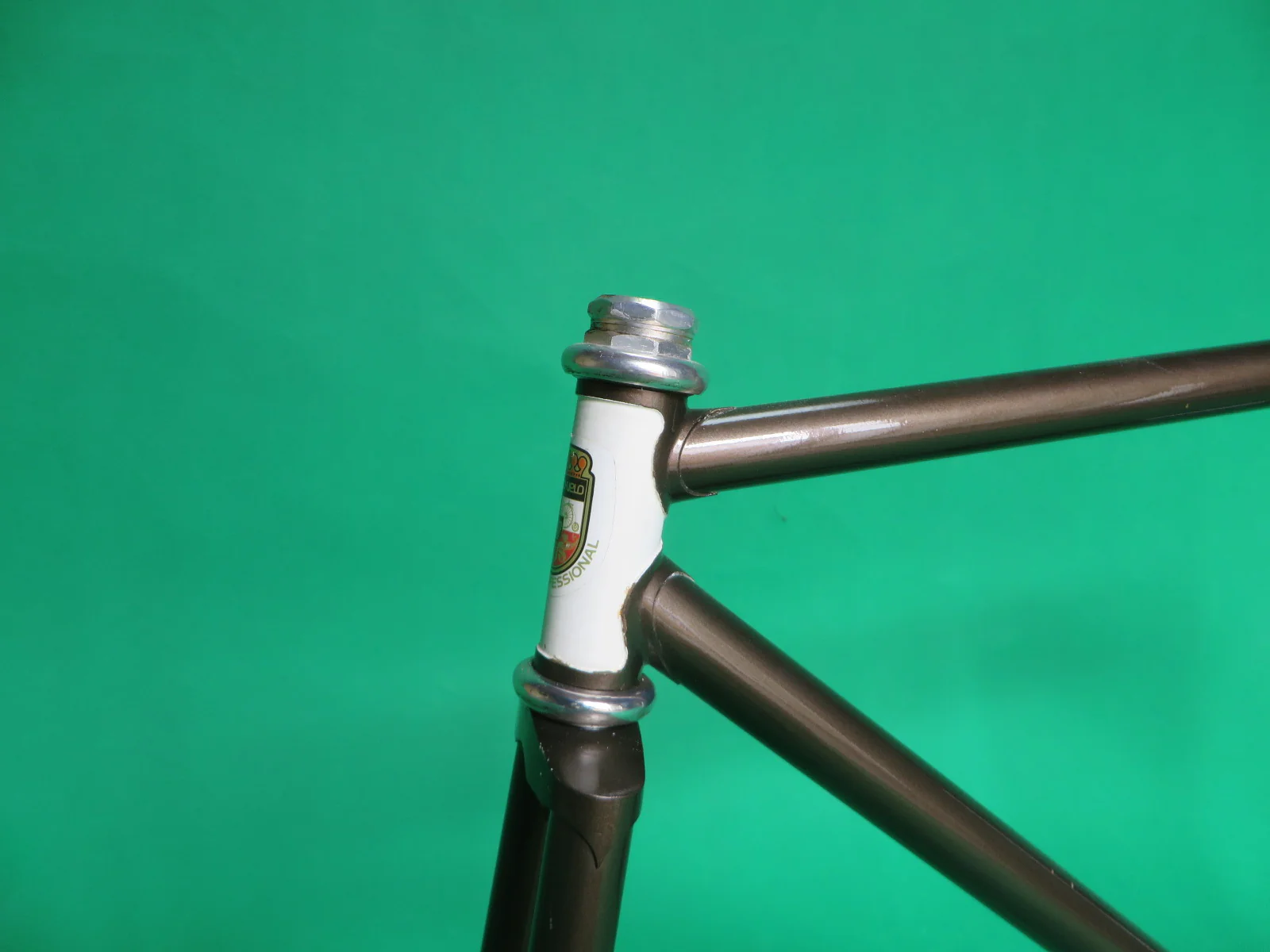 Grand Velo // Bridgestone // Grayish bronze // White Two Tone // Tange No.1 // 50.5cm - Image 3