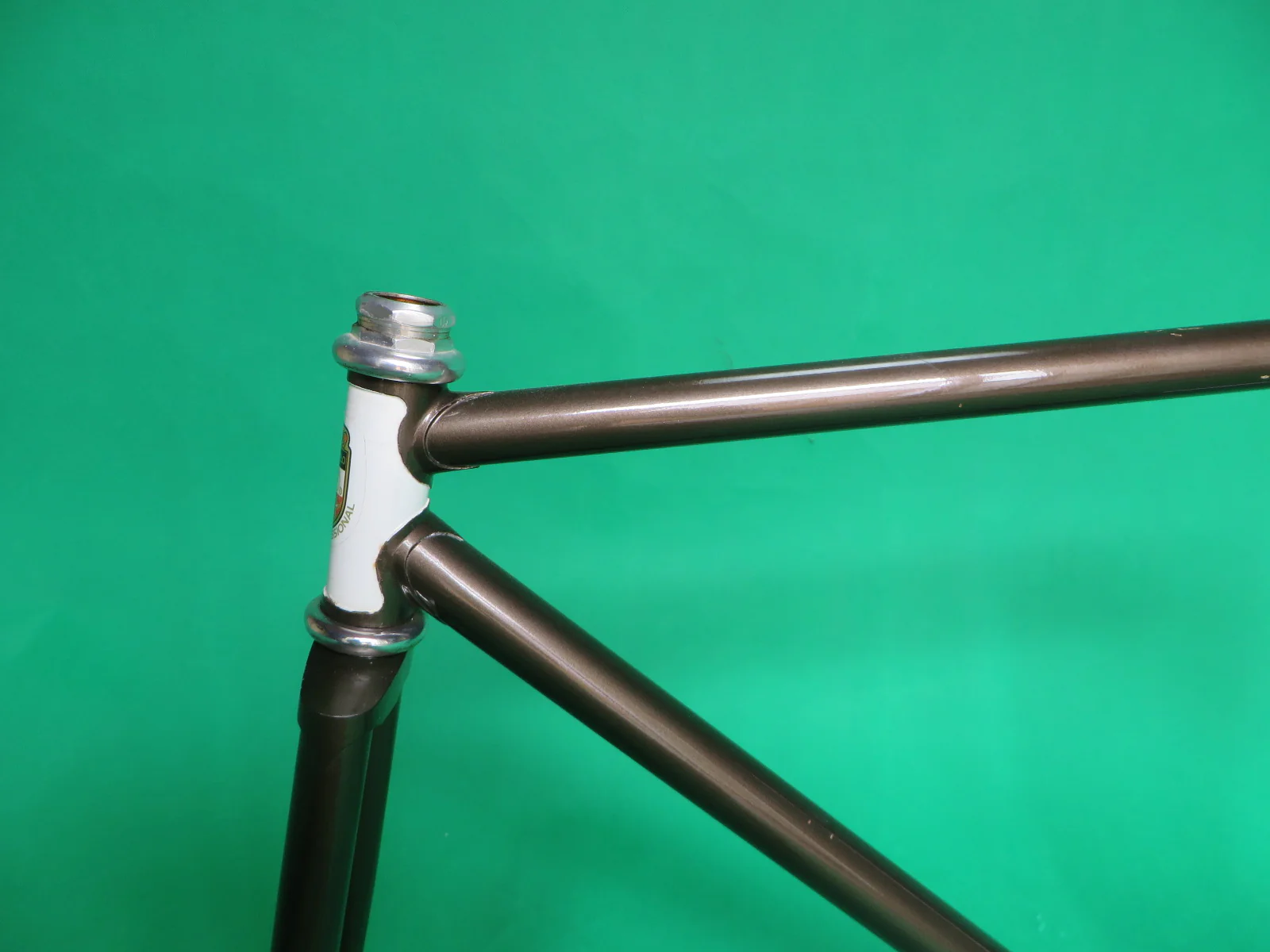 Grand Velo // Bridgestone // Grayish bronze // White Two Tone // Tange No.1 // 50.5cm - Image 5