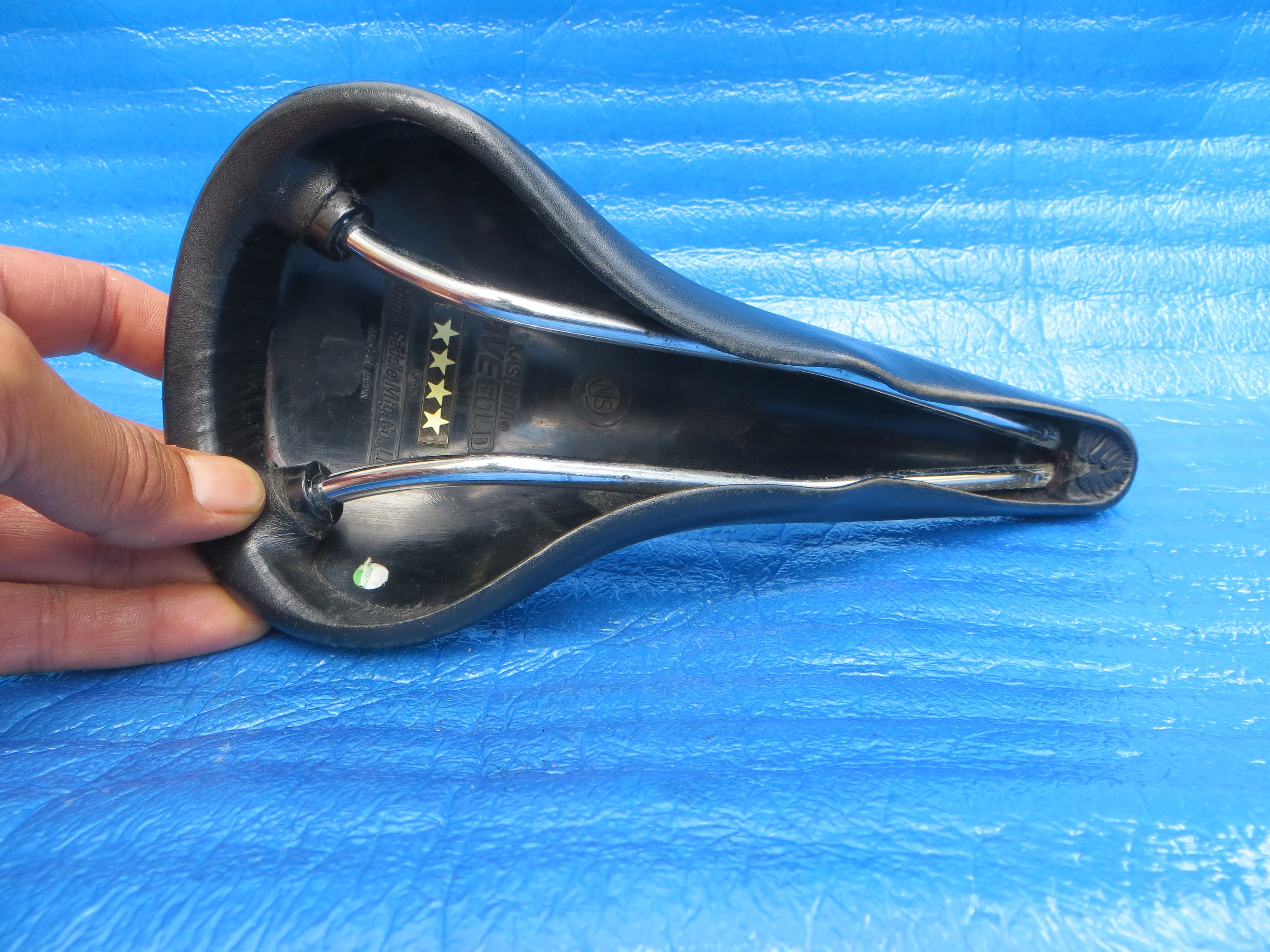 Kashima Five Gold FG-7P 30mm NJS Unpadded Saddle (25080309) - Image 5
