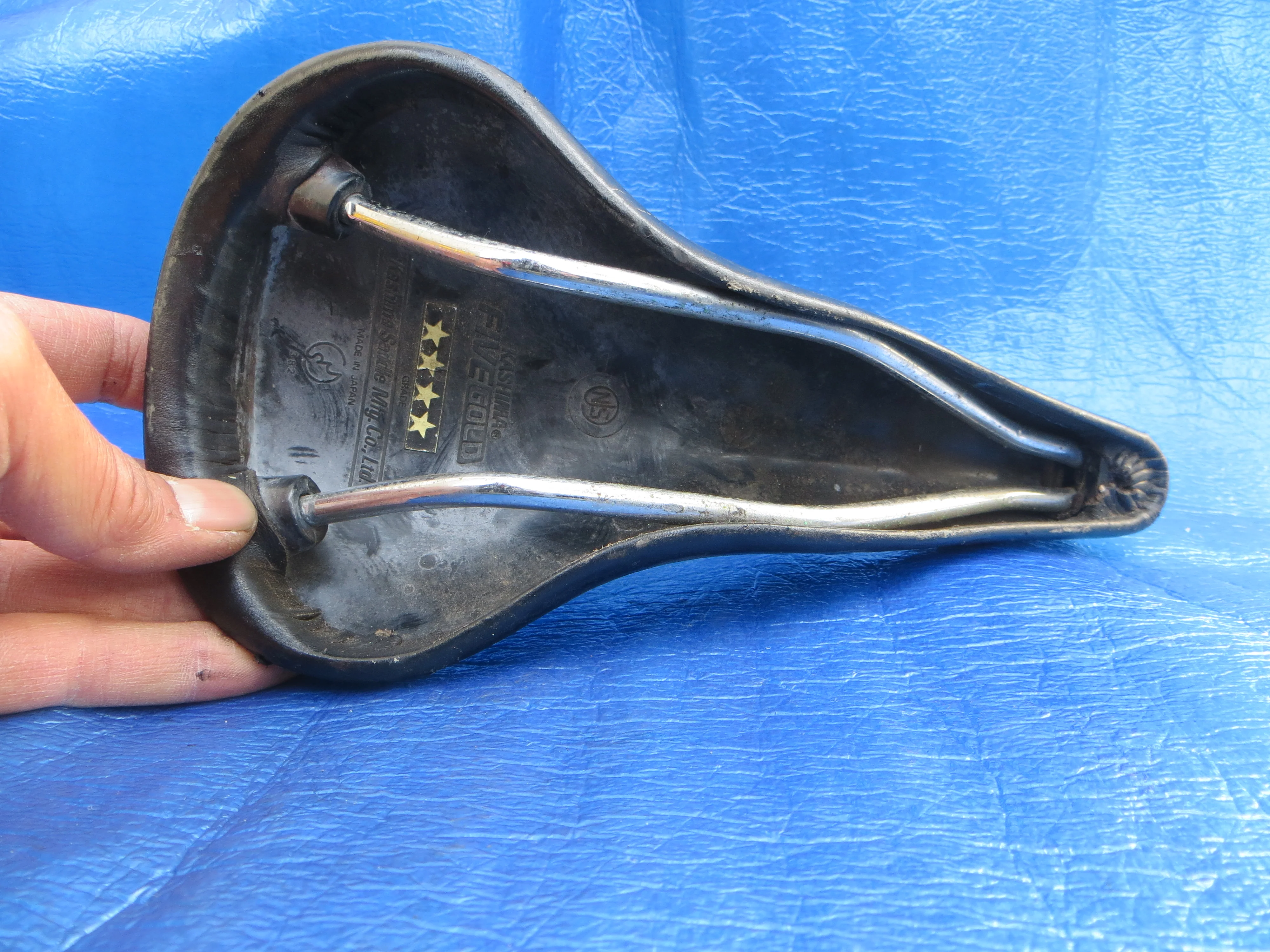 Kashima Five Gold WIDE  FG-4P 44mm NJS Unpadded Saddle  (25011507) - Image 5