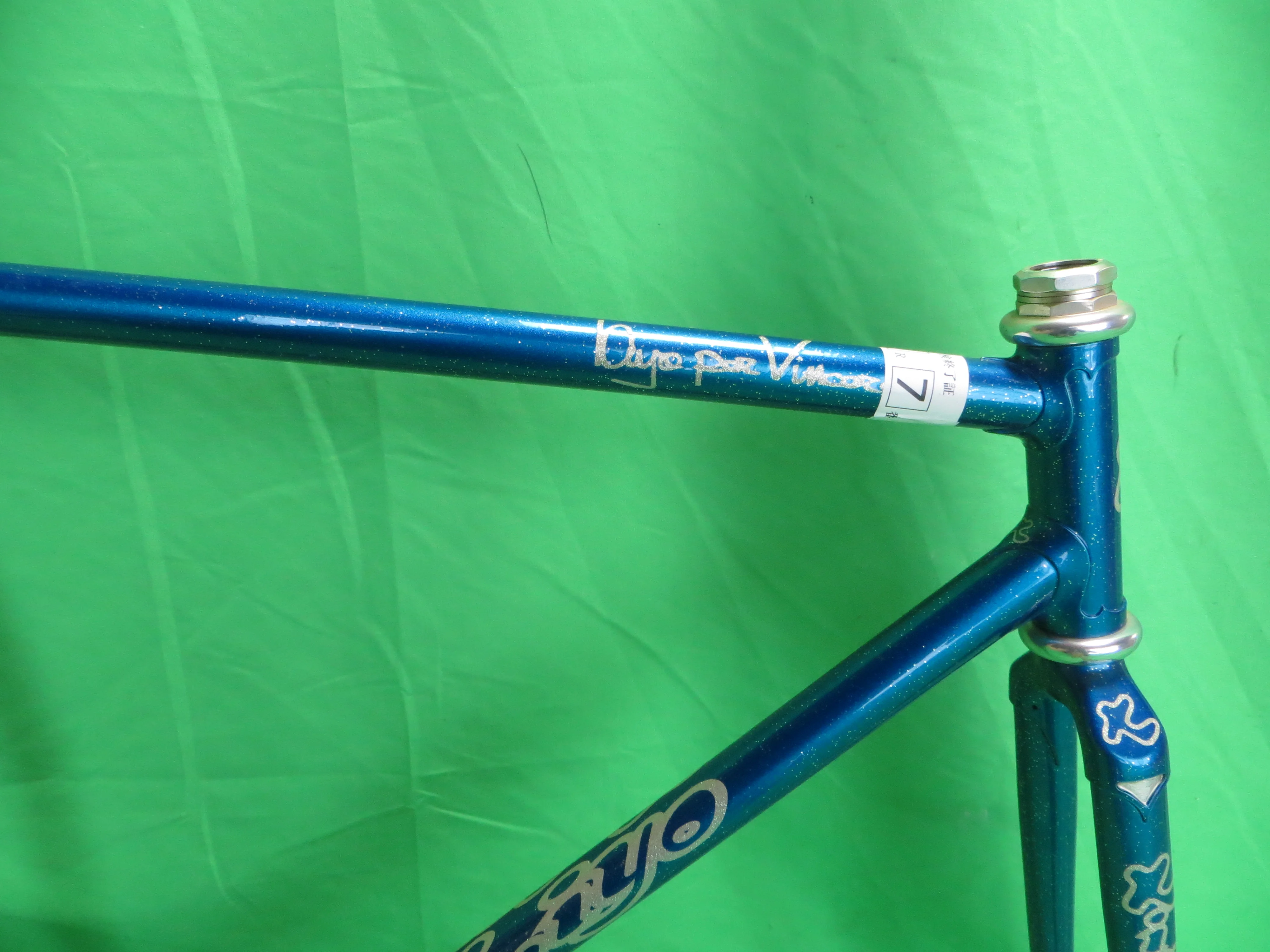 Kiyo Miyazawa // Blue Metallic with Silver Flake // 52cm - Image 11